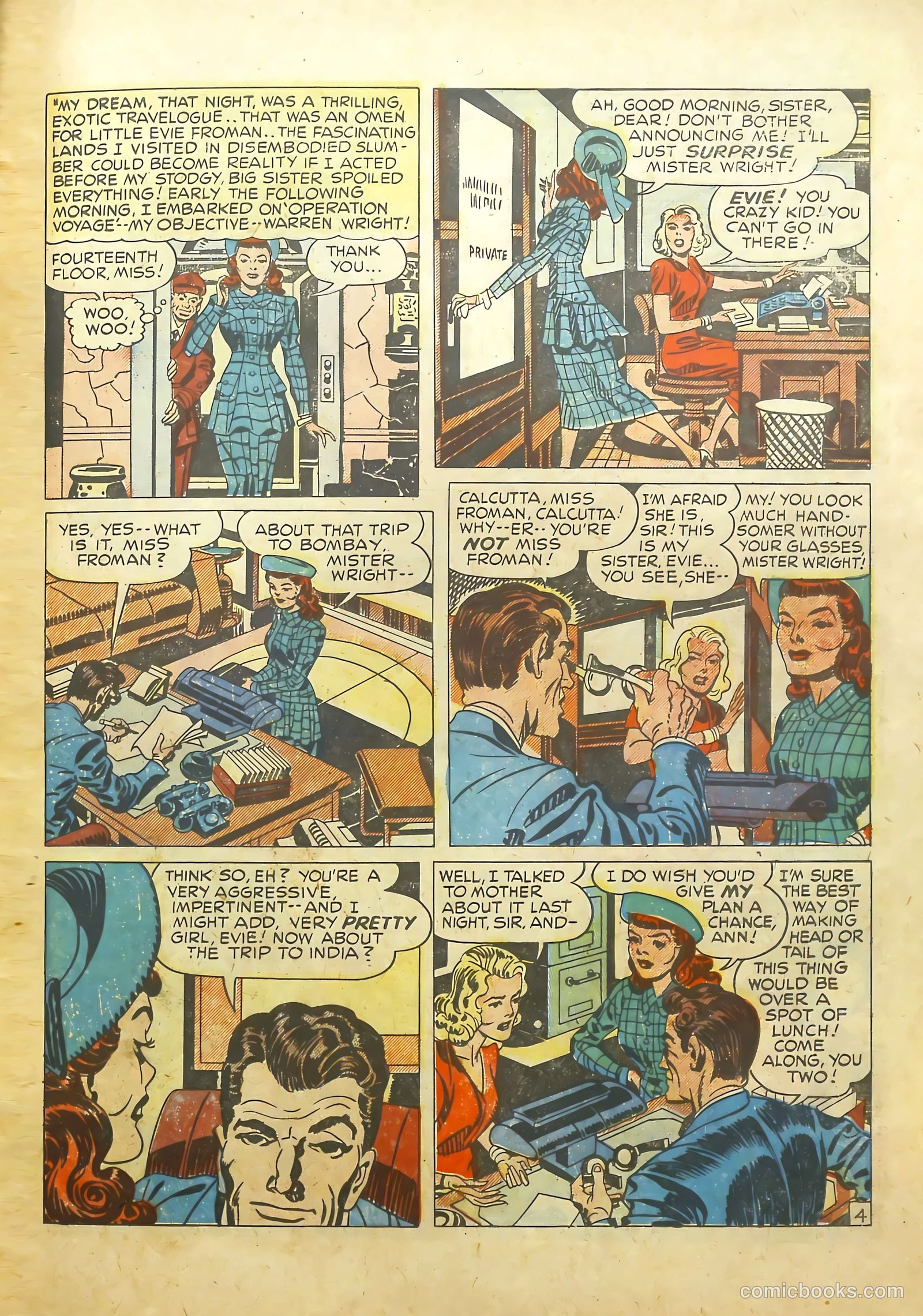 Young Romance #8 (1948) — page 42 of 51