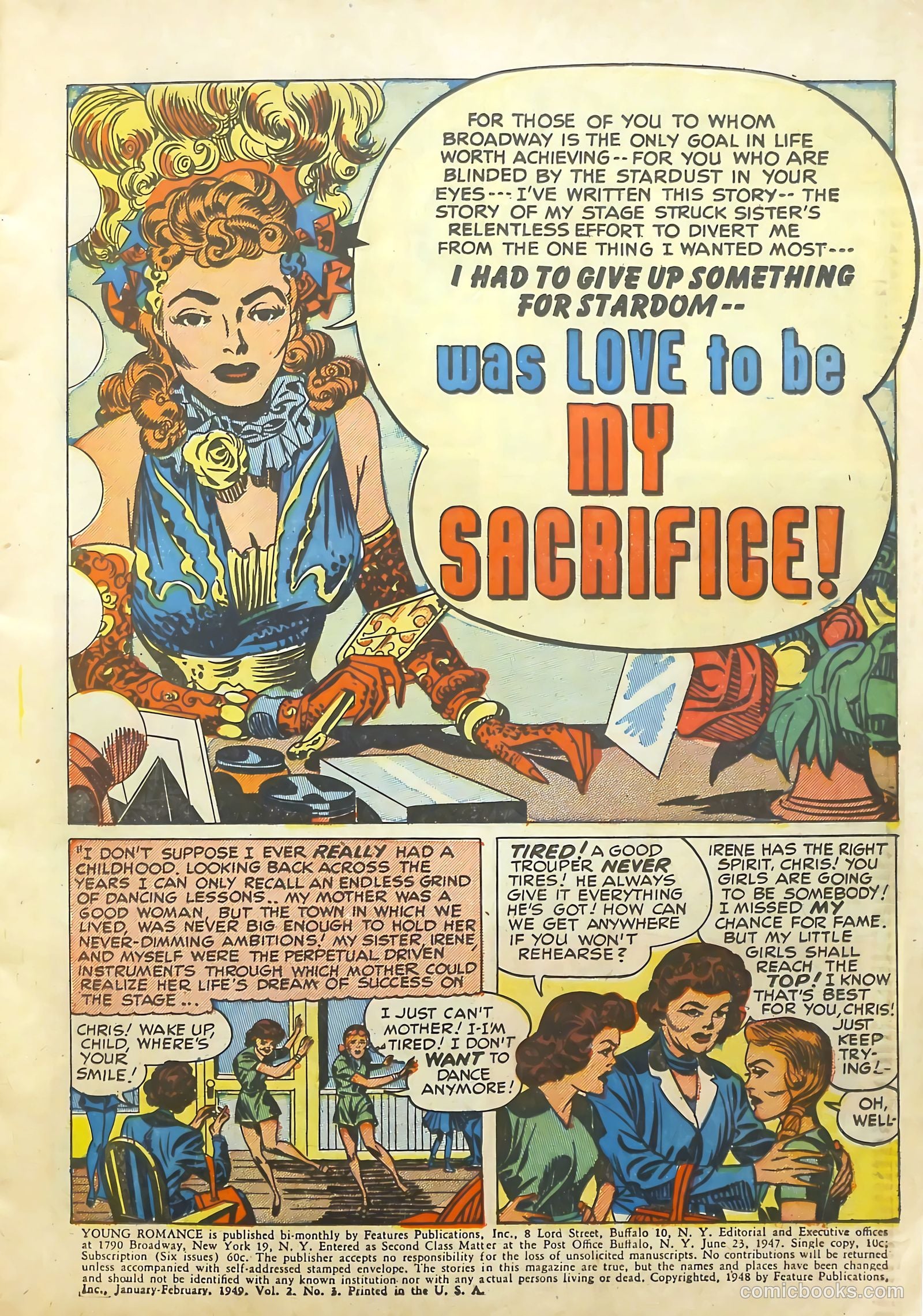 Young Romance #9 (1949) — page 3 of 52