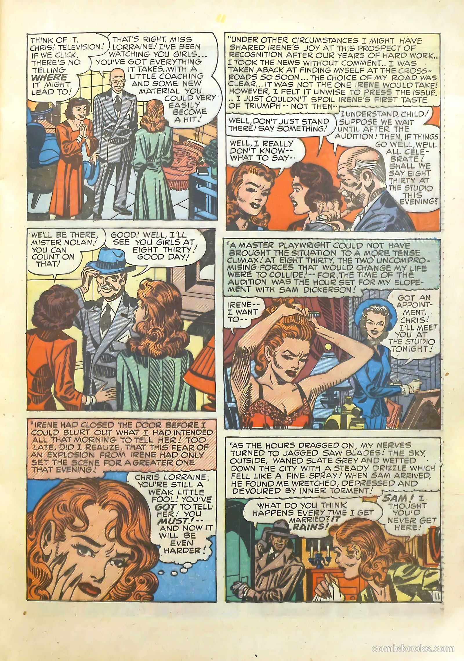 Young Romance #9 (1949) — page 13 of 52