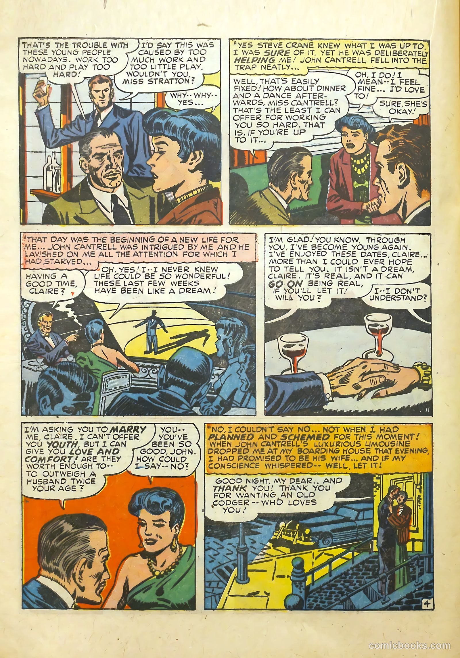 Young Romance #9 (1949) — page 32 of 52
