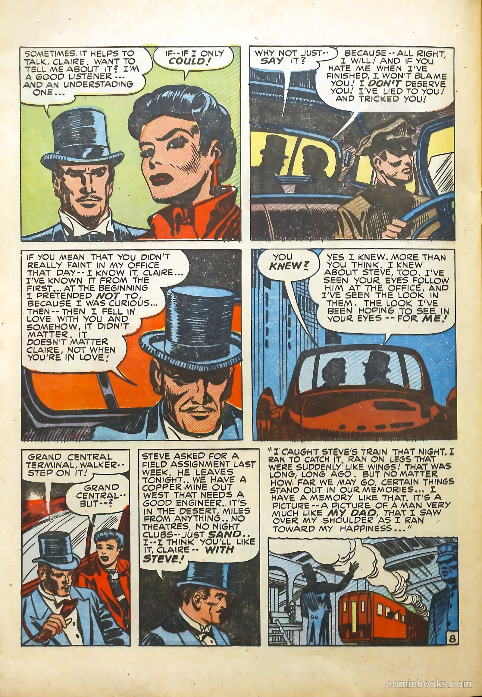Young Romance #9 (1949) — page 36 of 52