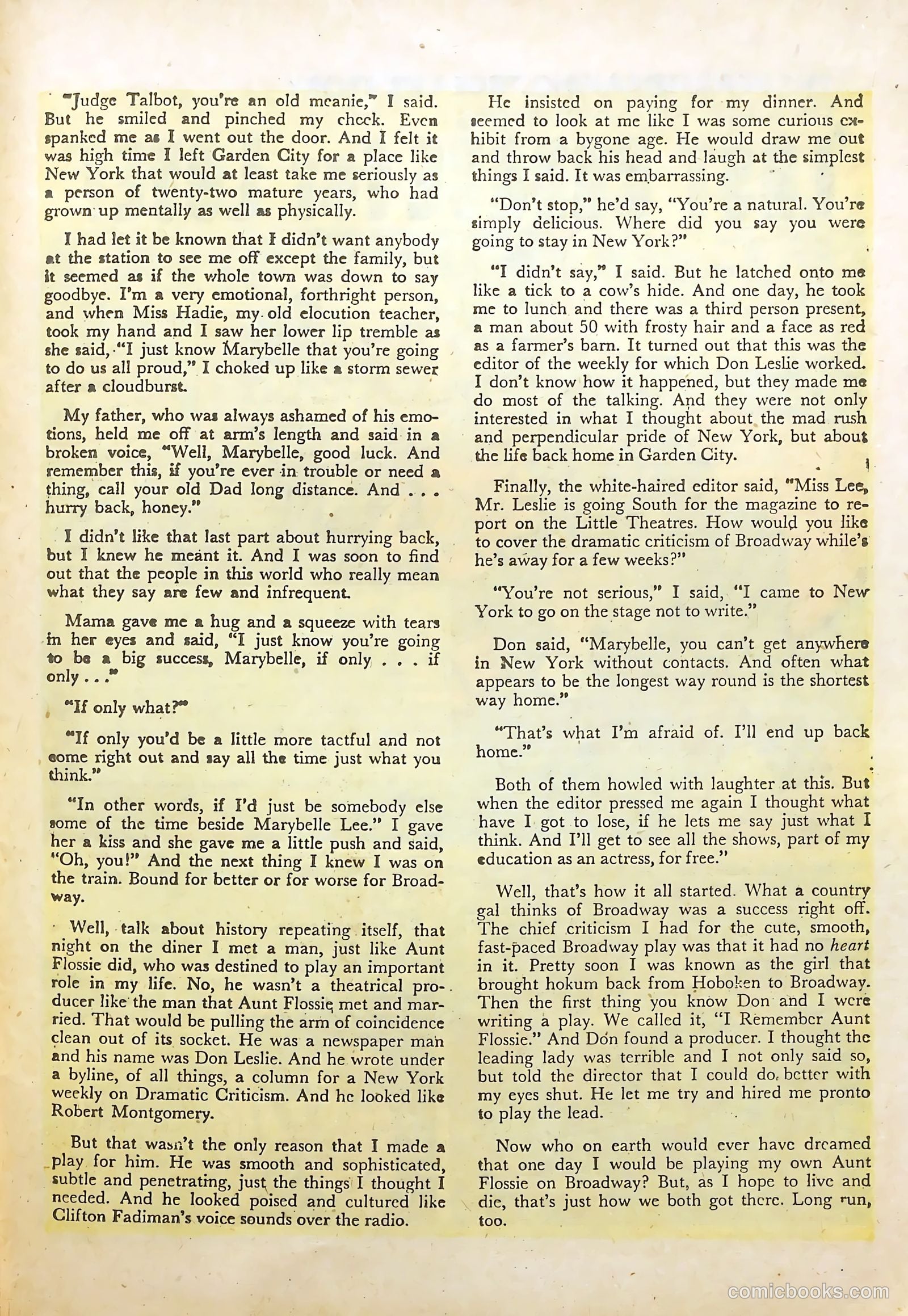 Young Romance #9 (1949) — page 39 of 52