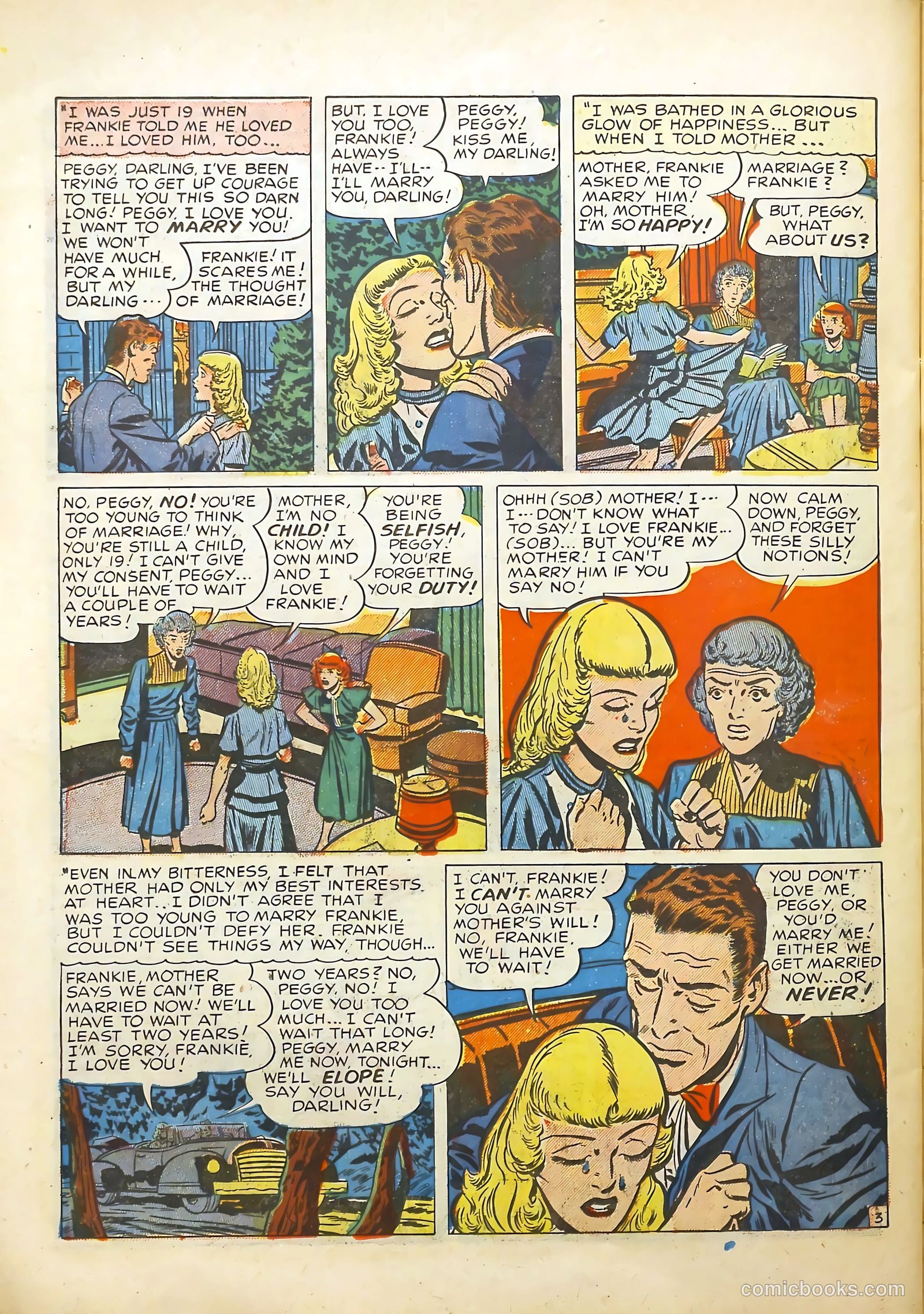 Young Romance #9 (1949) — page 42 of 52