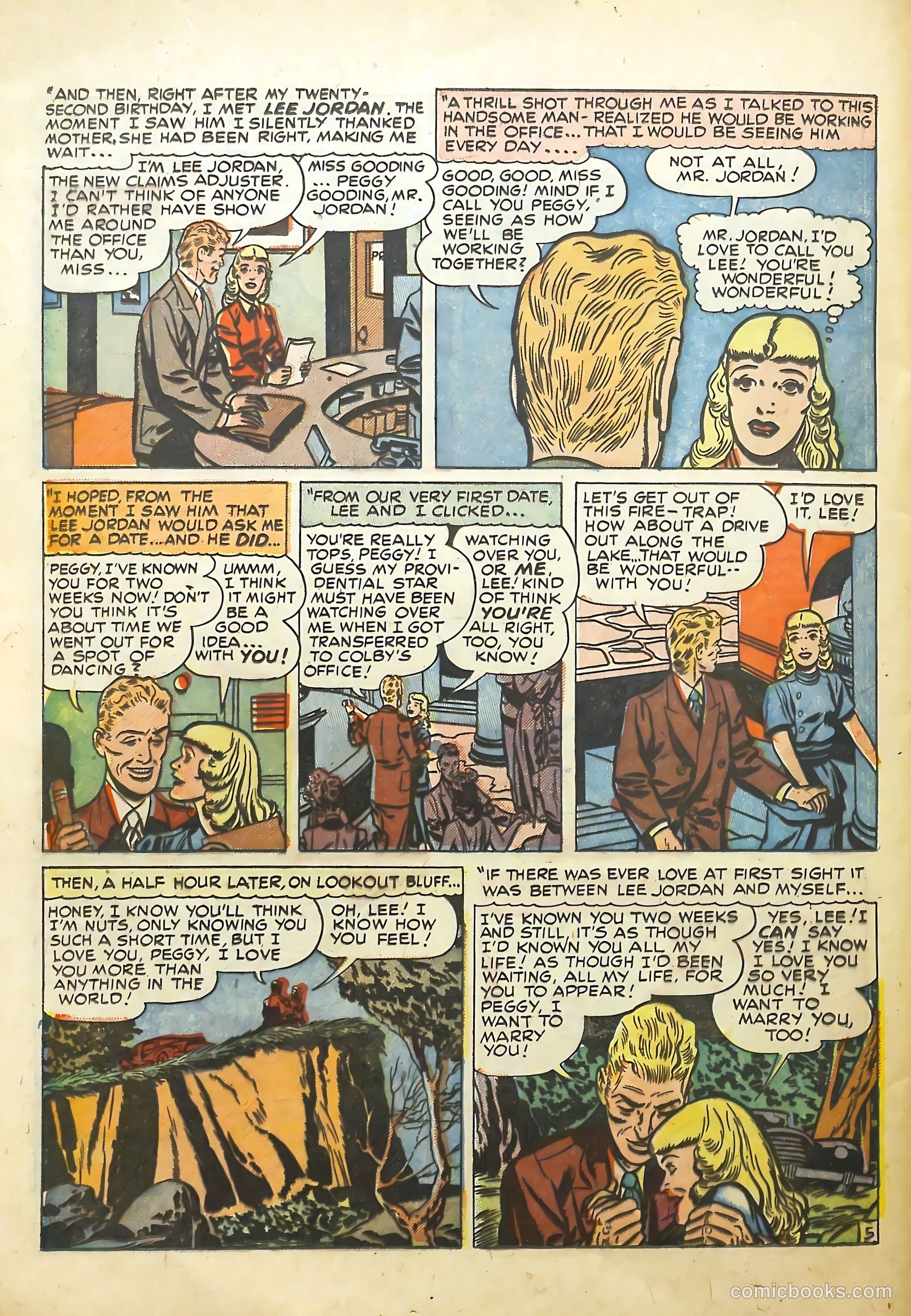 Young Romance #9 (1949) — page 44 of 52