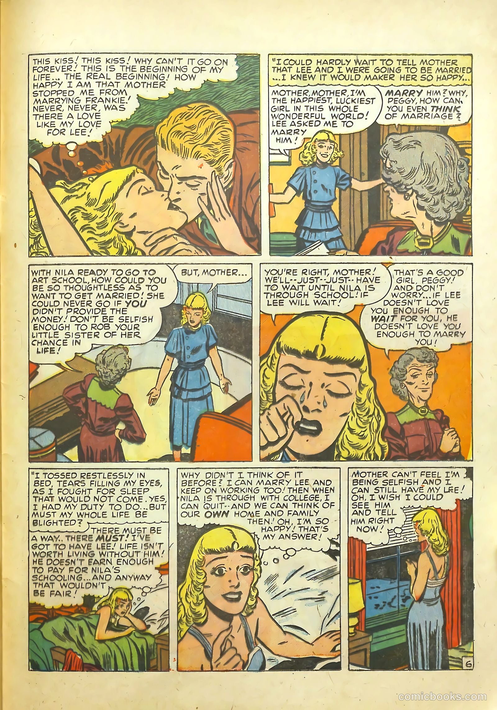 Young Romance #9 (1949) — page 45 of 52