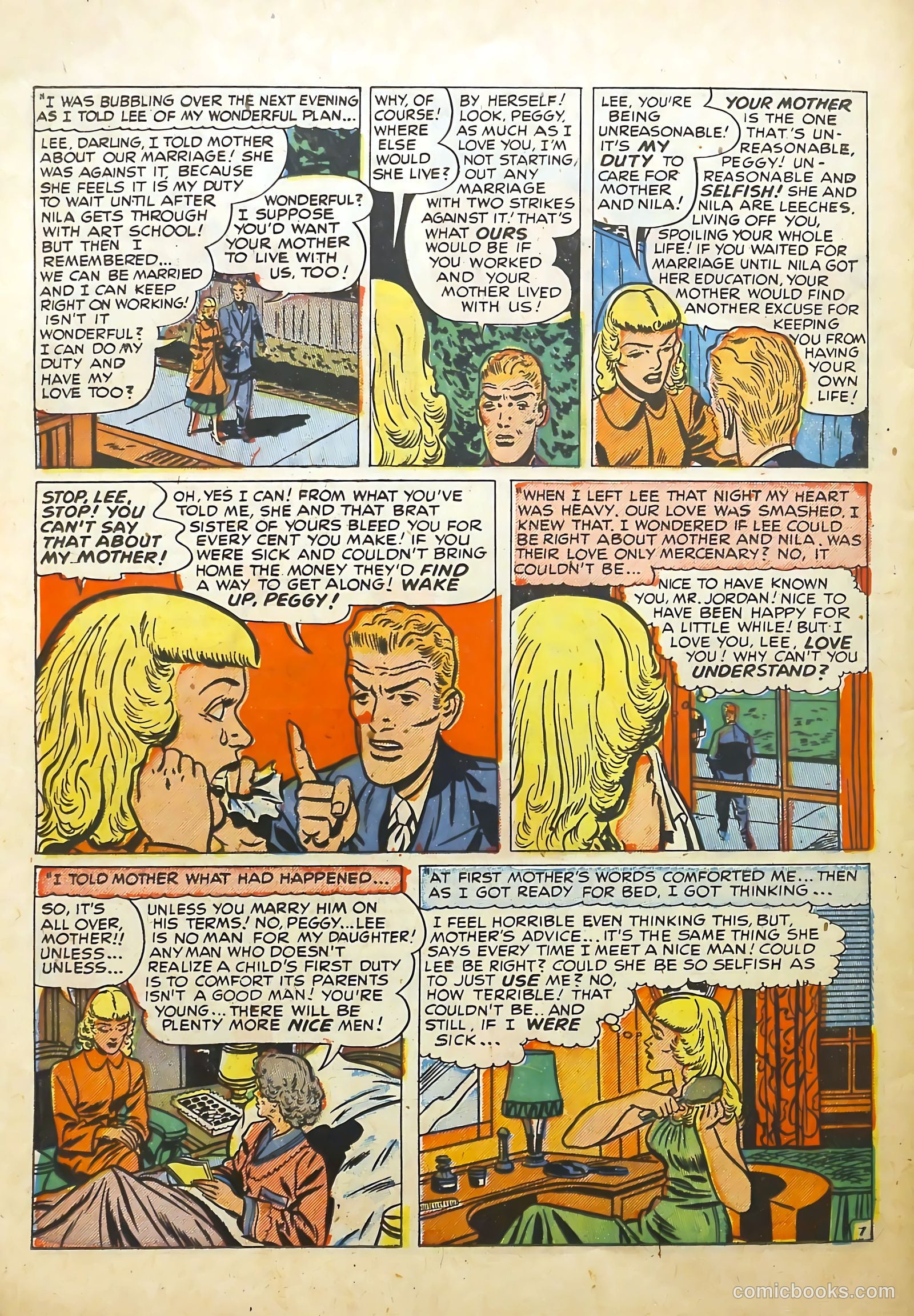 Young Romance #9 (1949) — page 46 of 52