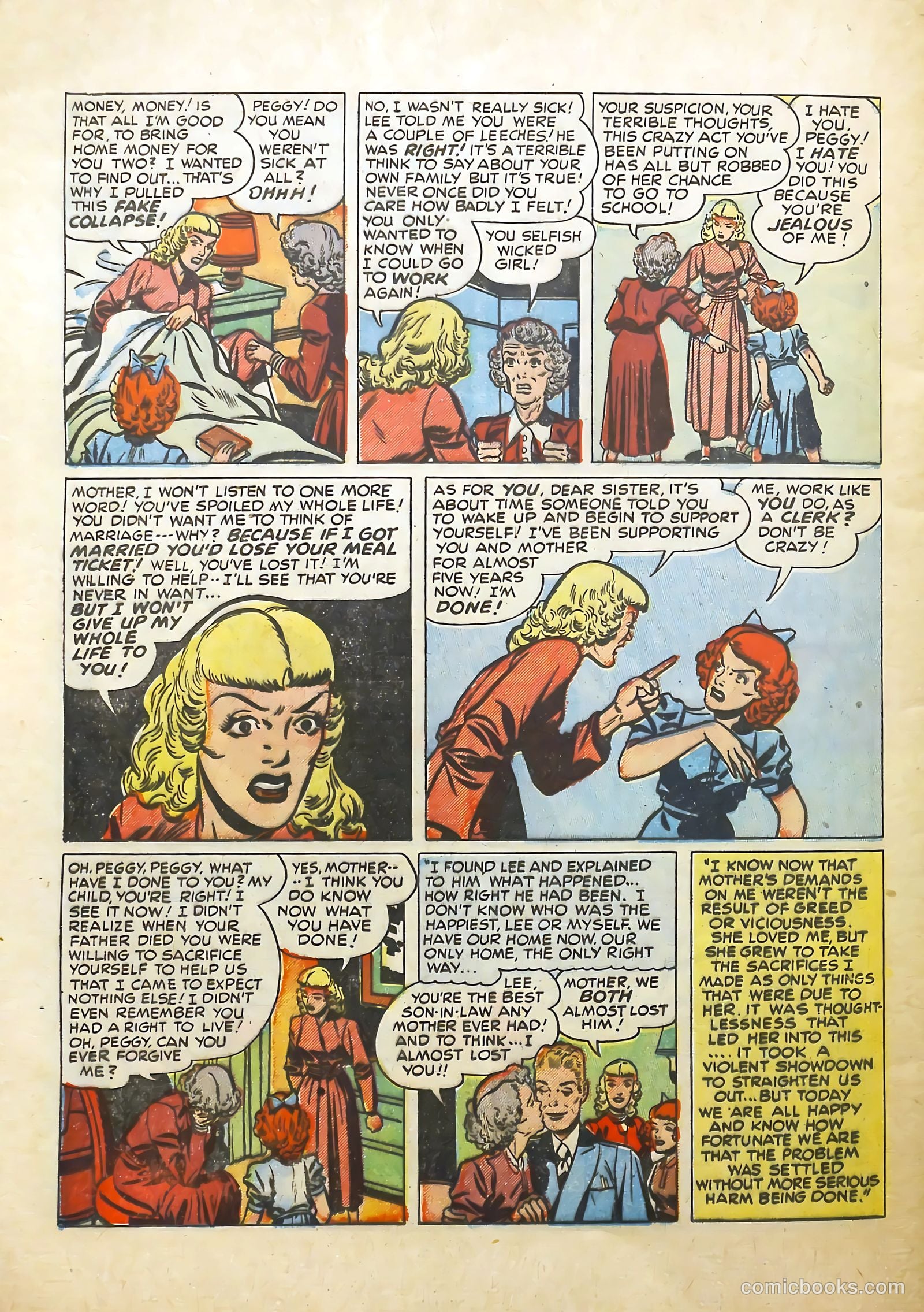 Young Romance #9 (1949) — page 48 of 52