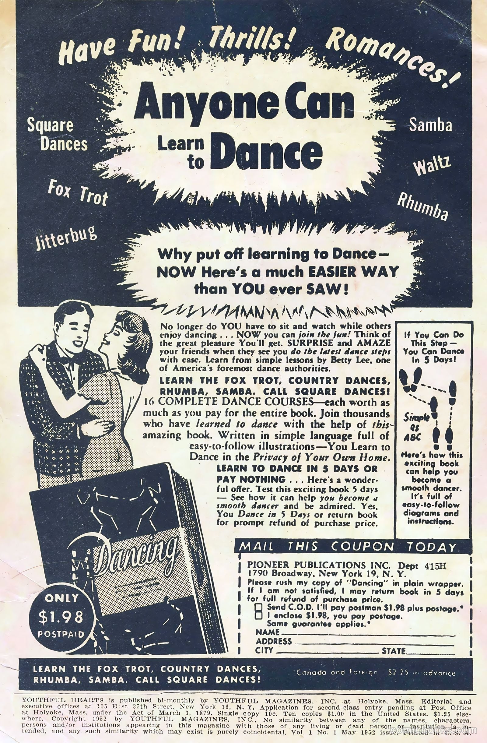 Youthful Hearts #1 (1952) — page 2 of 36
