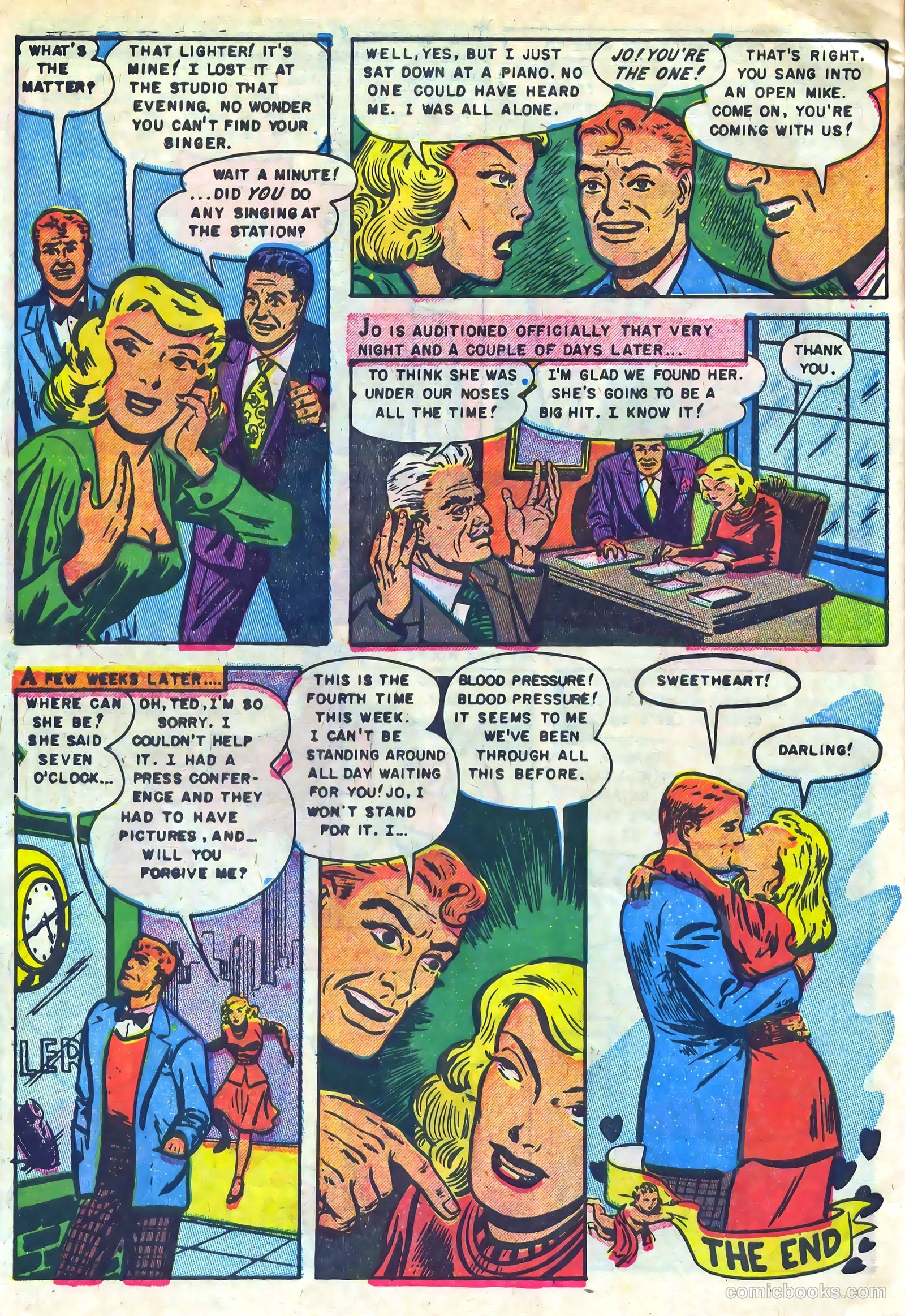 Youthful Hearts #1 (1952) — page 10 of 36