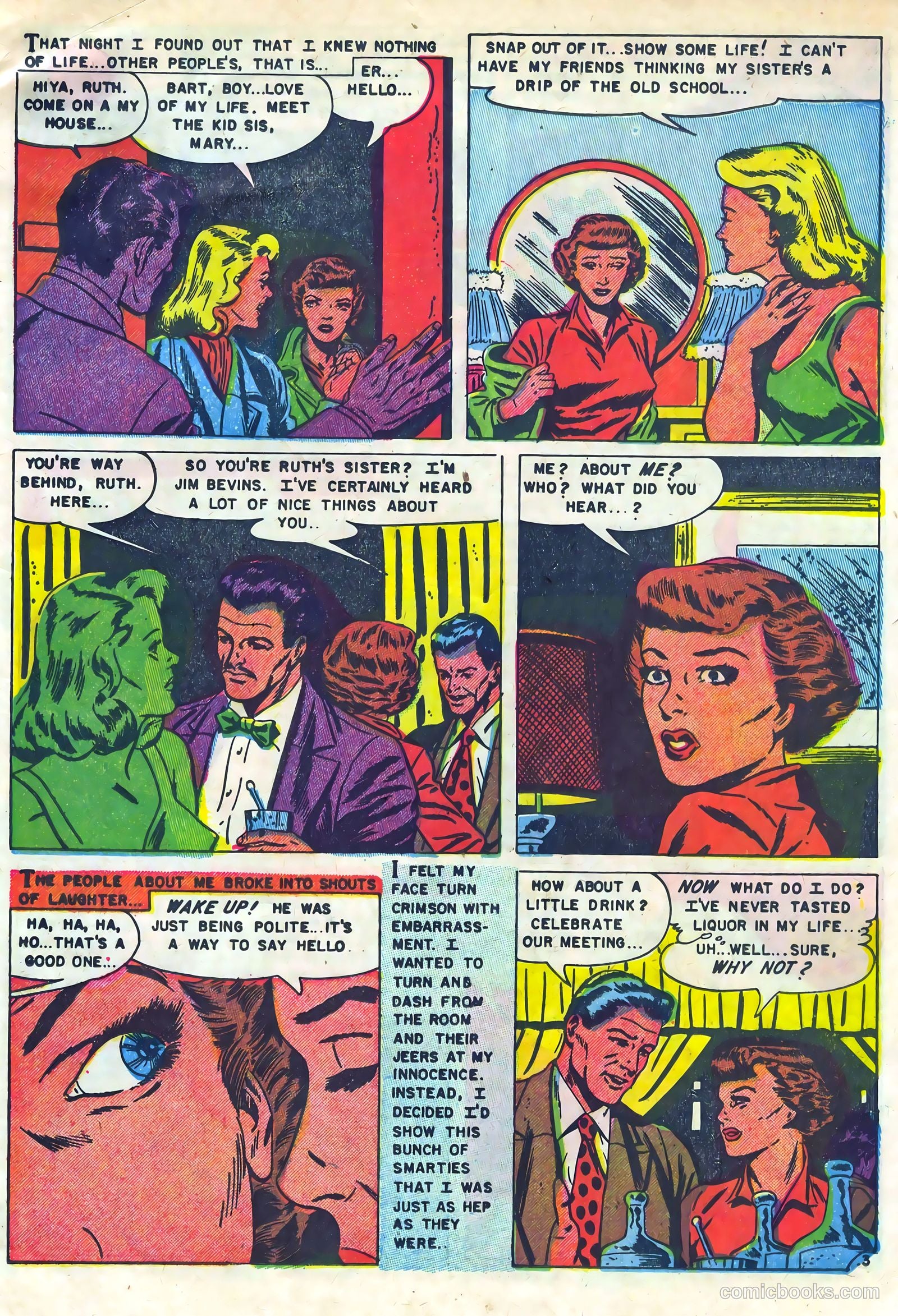 Youthful Hearts #1 (1952) — page 13 of 36