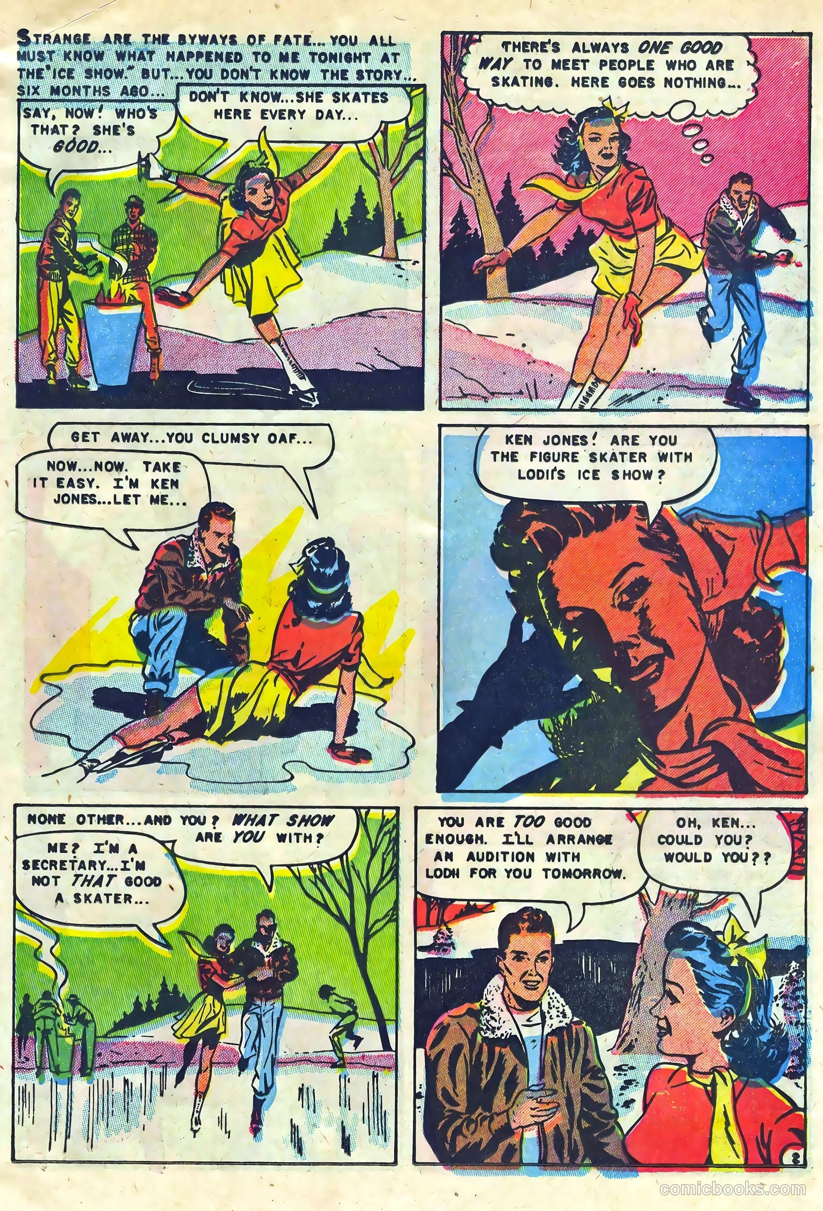Youthful Hearts #1 (1952) — page 21 of 36