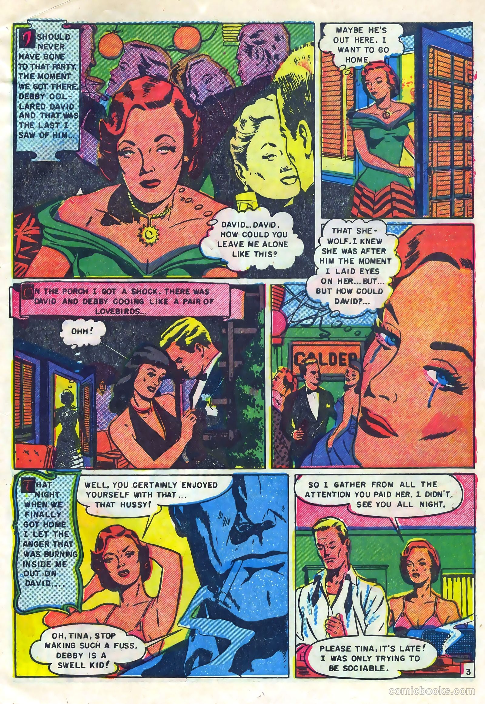 Youthful Hearts #1 (1952) — page 29 of 36