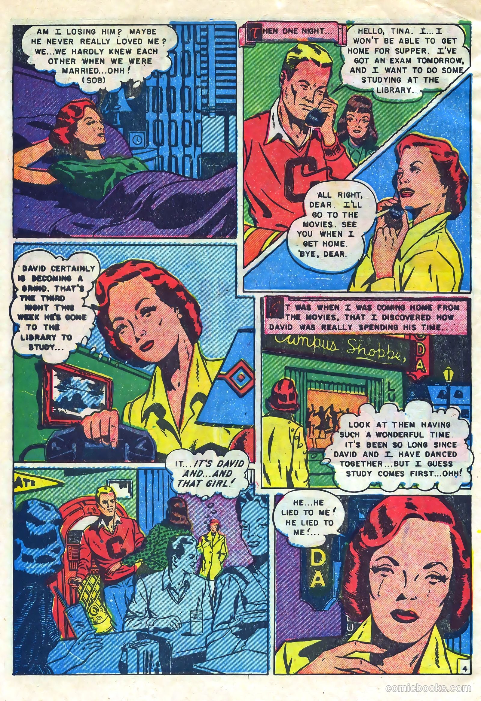 Youthful Hearts #1 (1952) — page 30 of 36