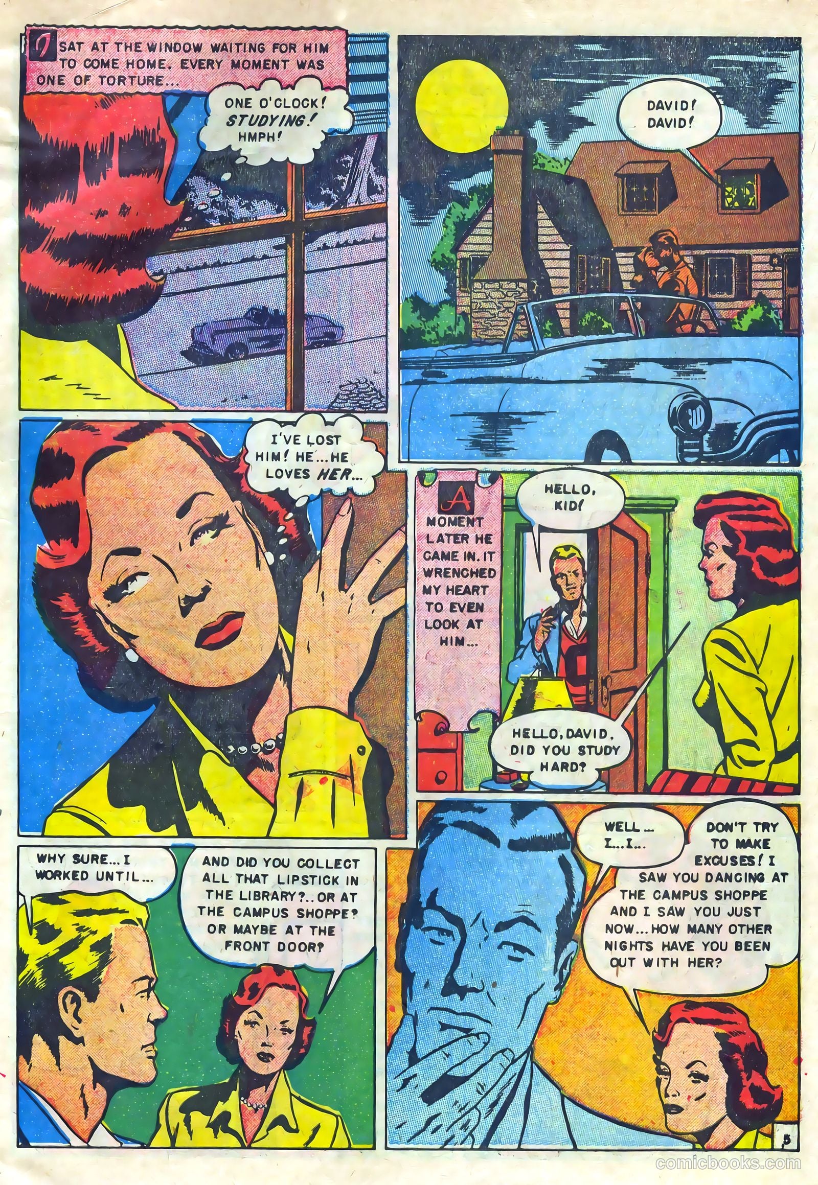 Youthful Hearts #1 (1952) — page 31 of 36