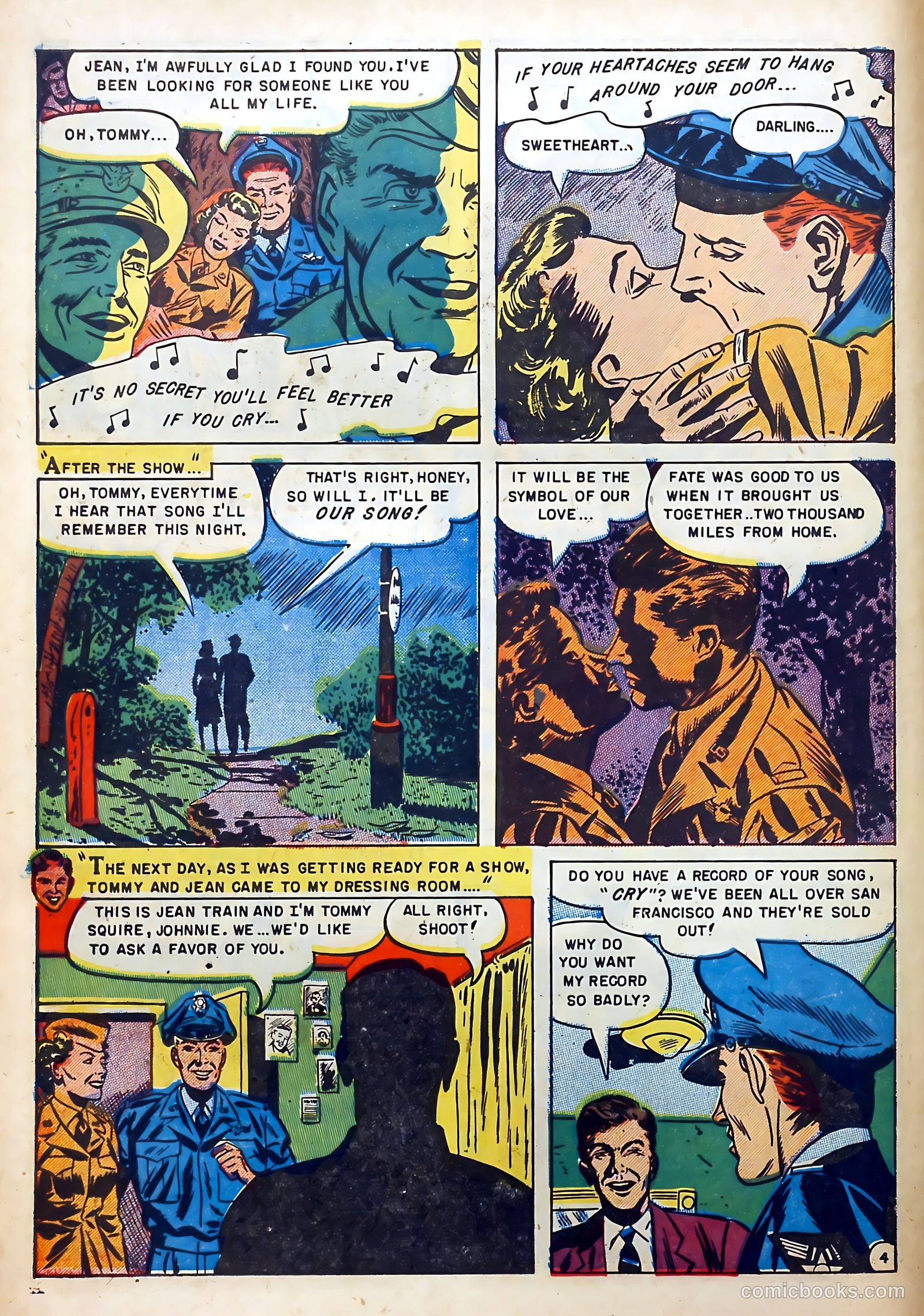 Youthful Hearts #3 (1952) — page 6 of 36