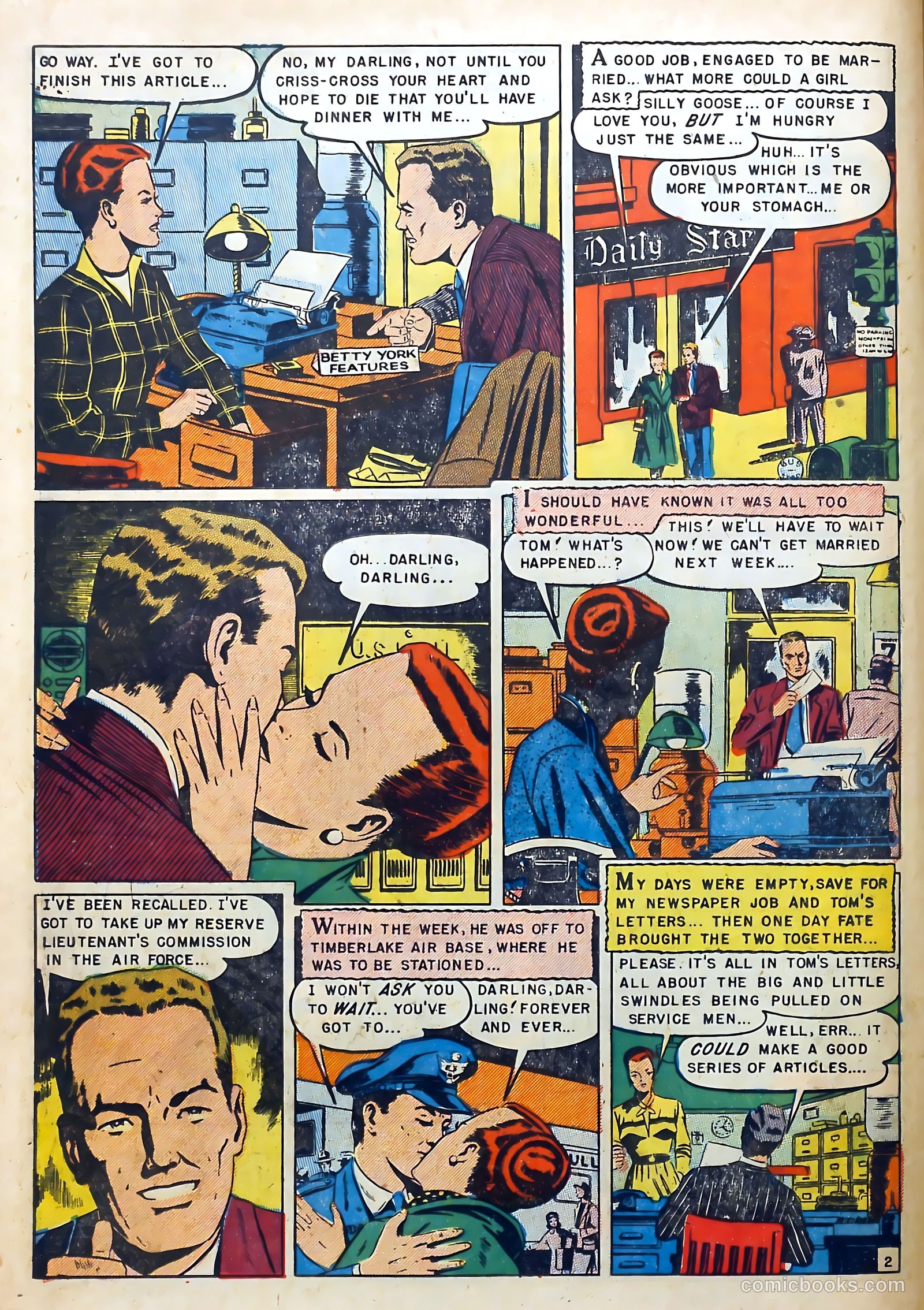 Youthful Hearts #3 (1952) — page 12 of 36