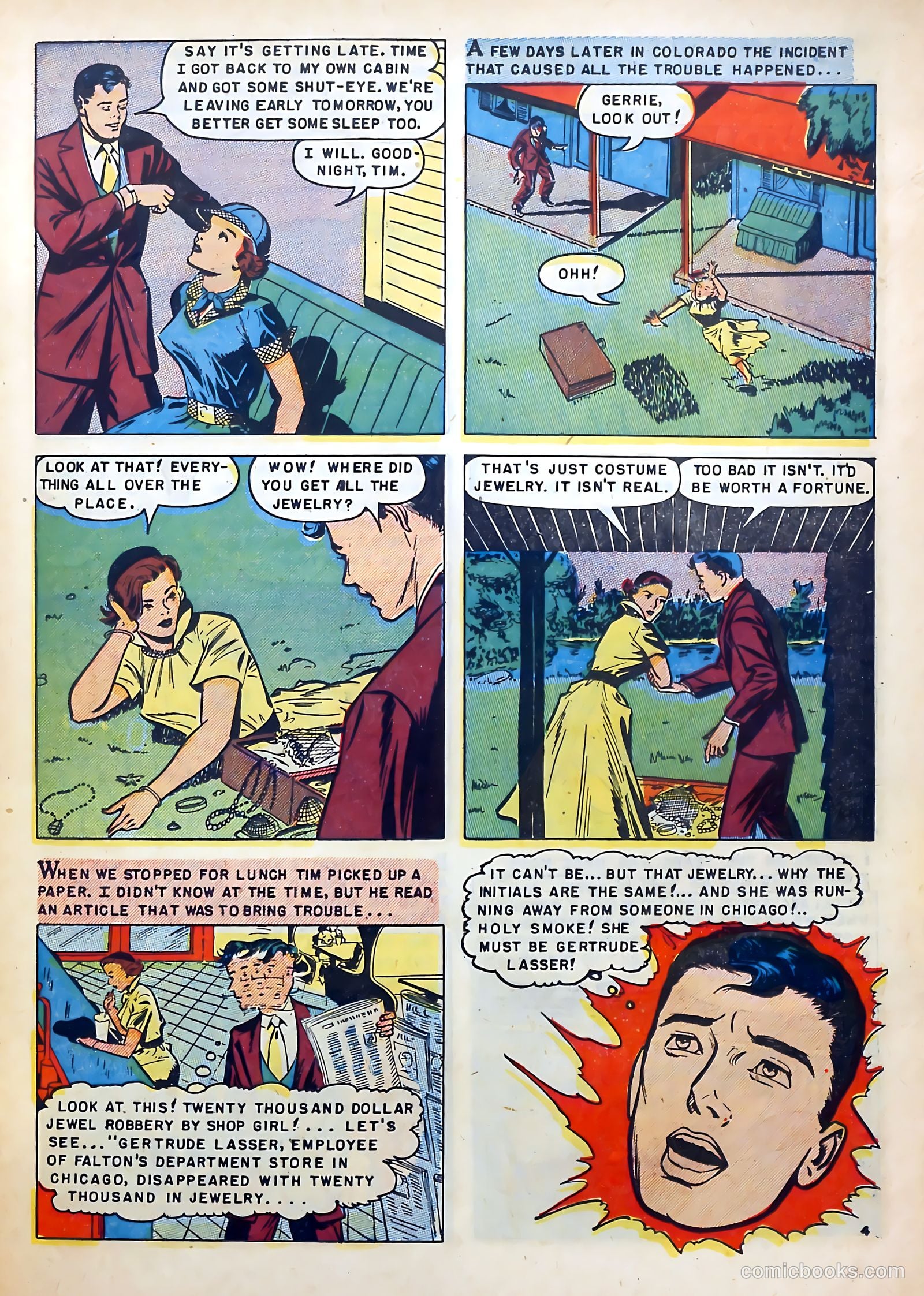 Youthful Hearts #3 (1952) — page 23 of 36
