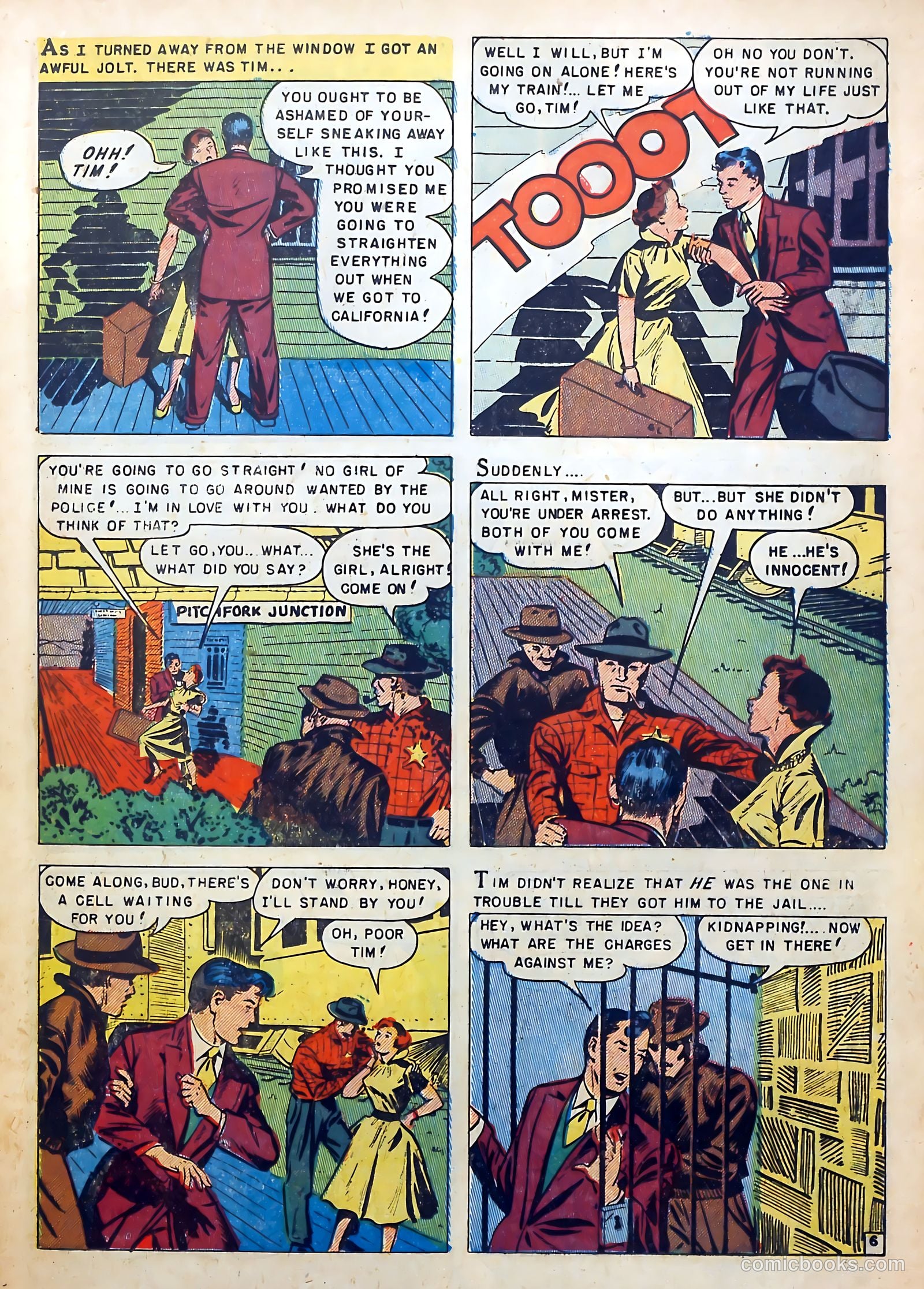 Youthful Hearts #3 (1952) — page 25 of 36