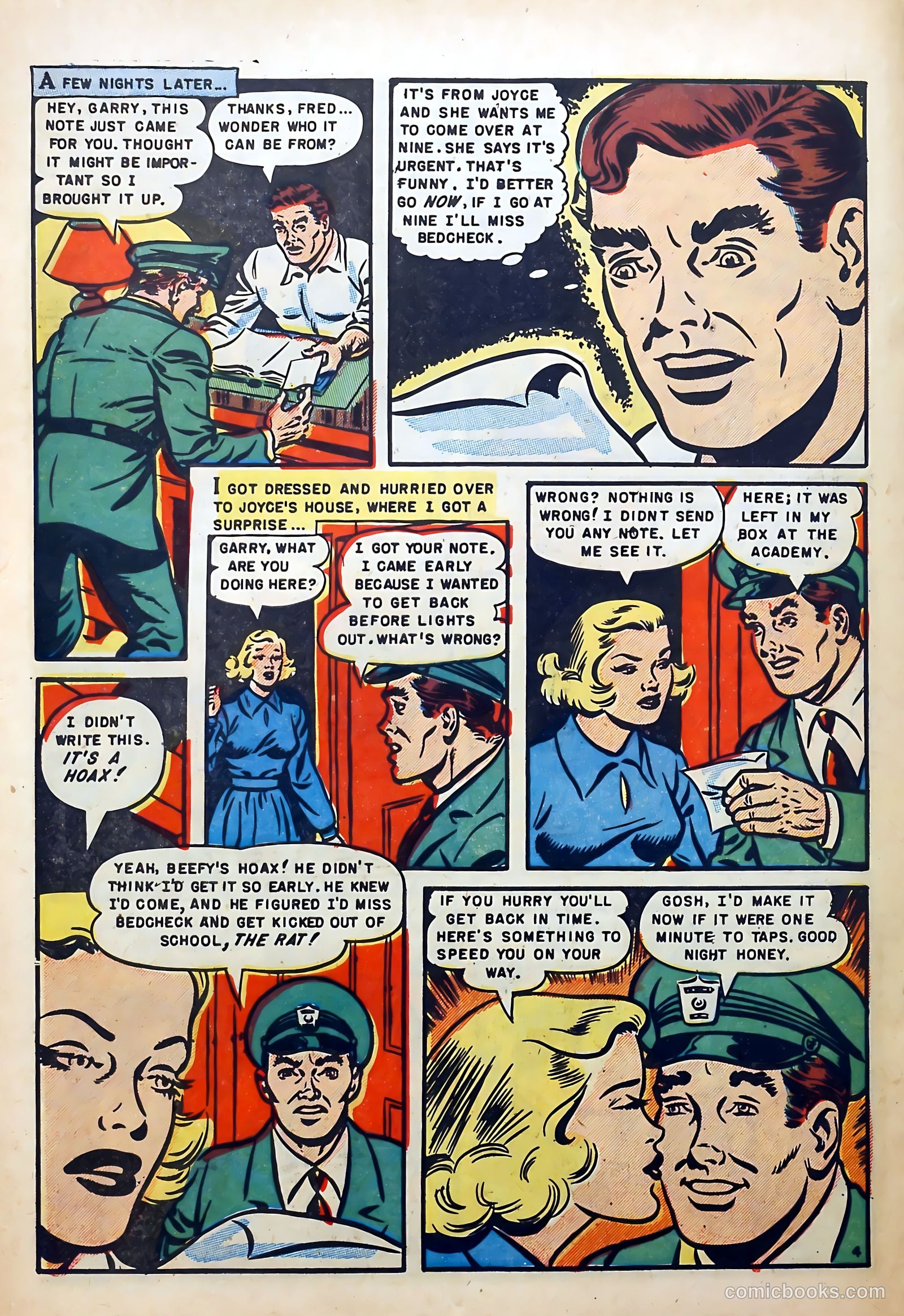Youthful Hearts #3 (1952) — page 30 of 36