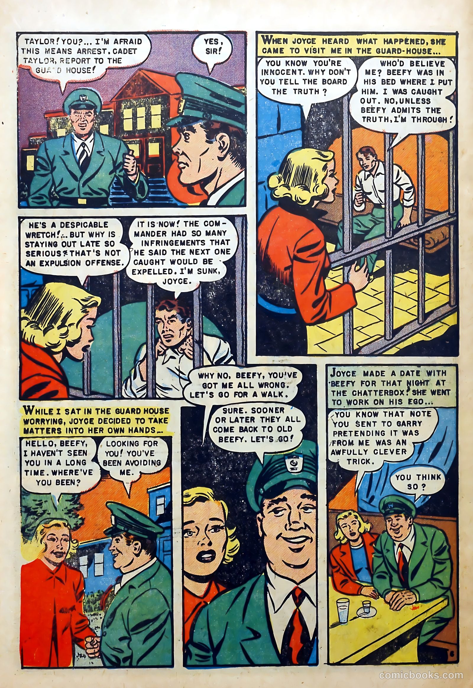 Youthful Hearts #3 (1952) — page 32 of 36