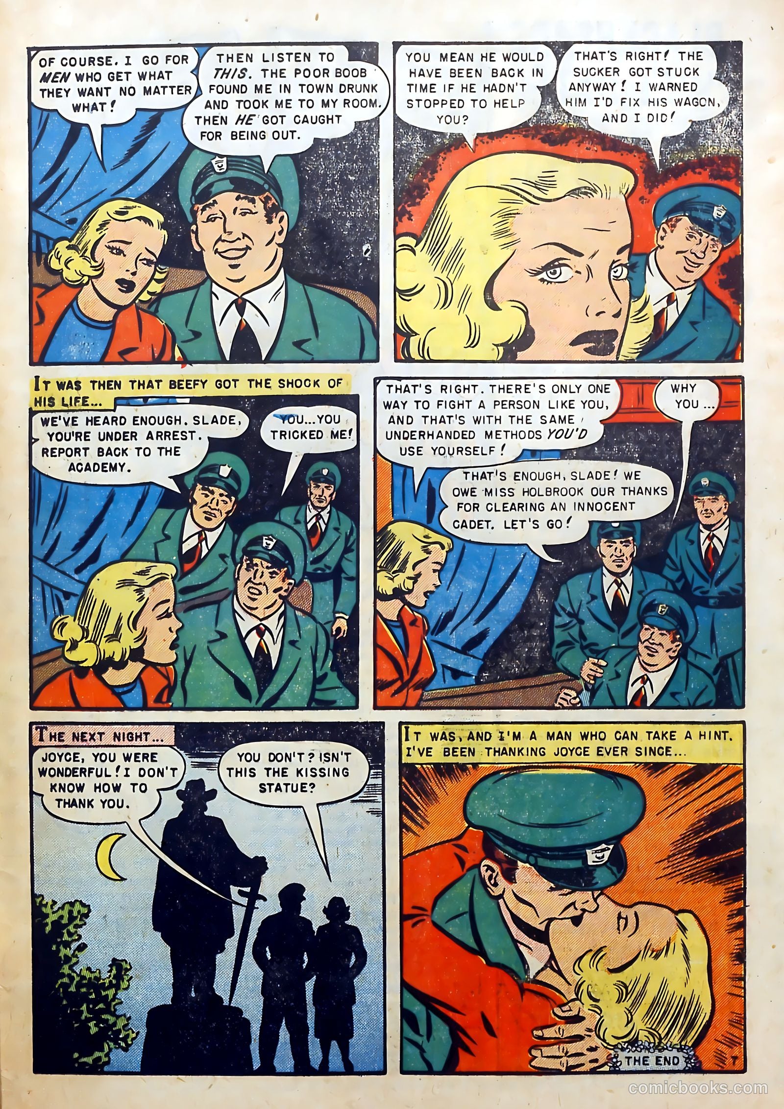 Youthful Hearts #3 (1952) — page 33 of 36