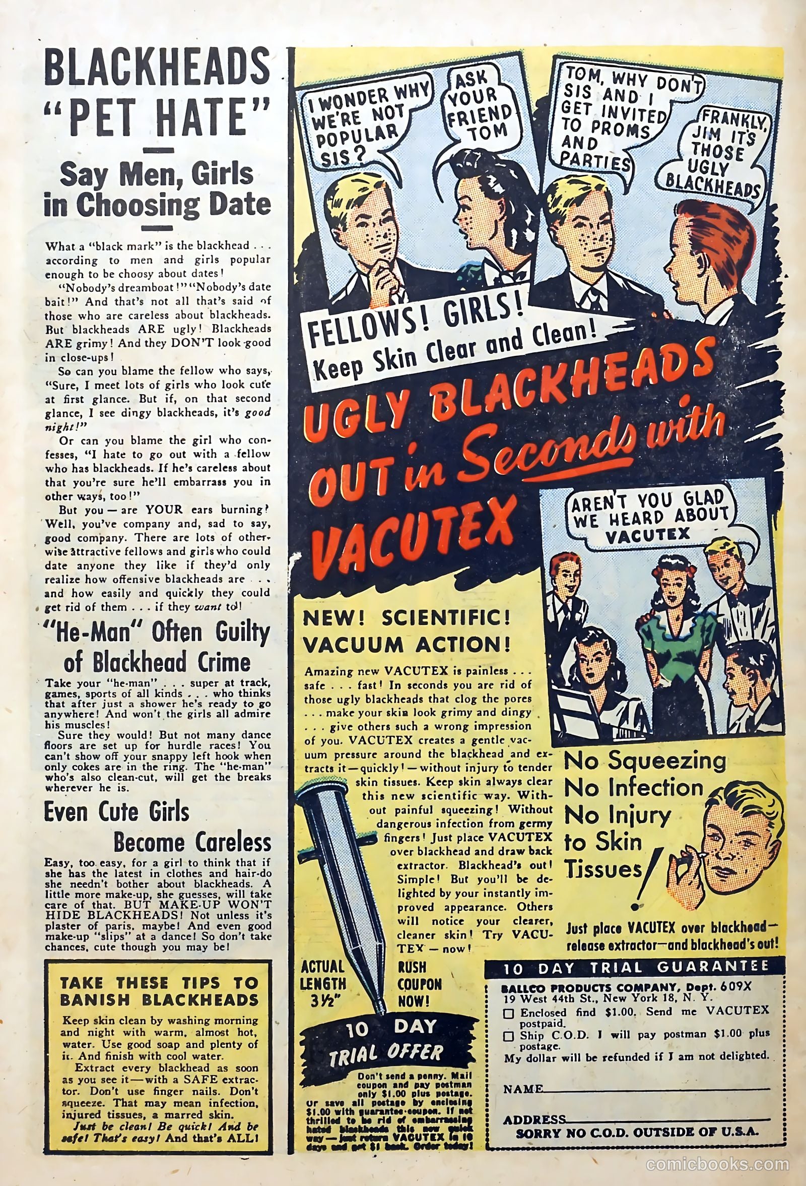 Youthful Hearts #3 (1952) — page 34 of 36