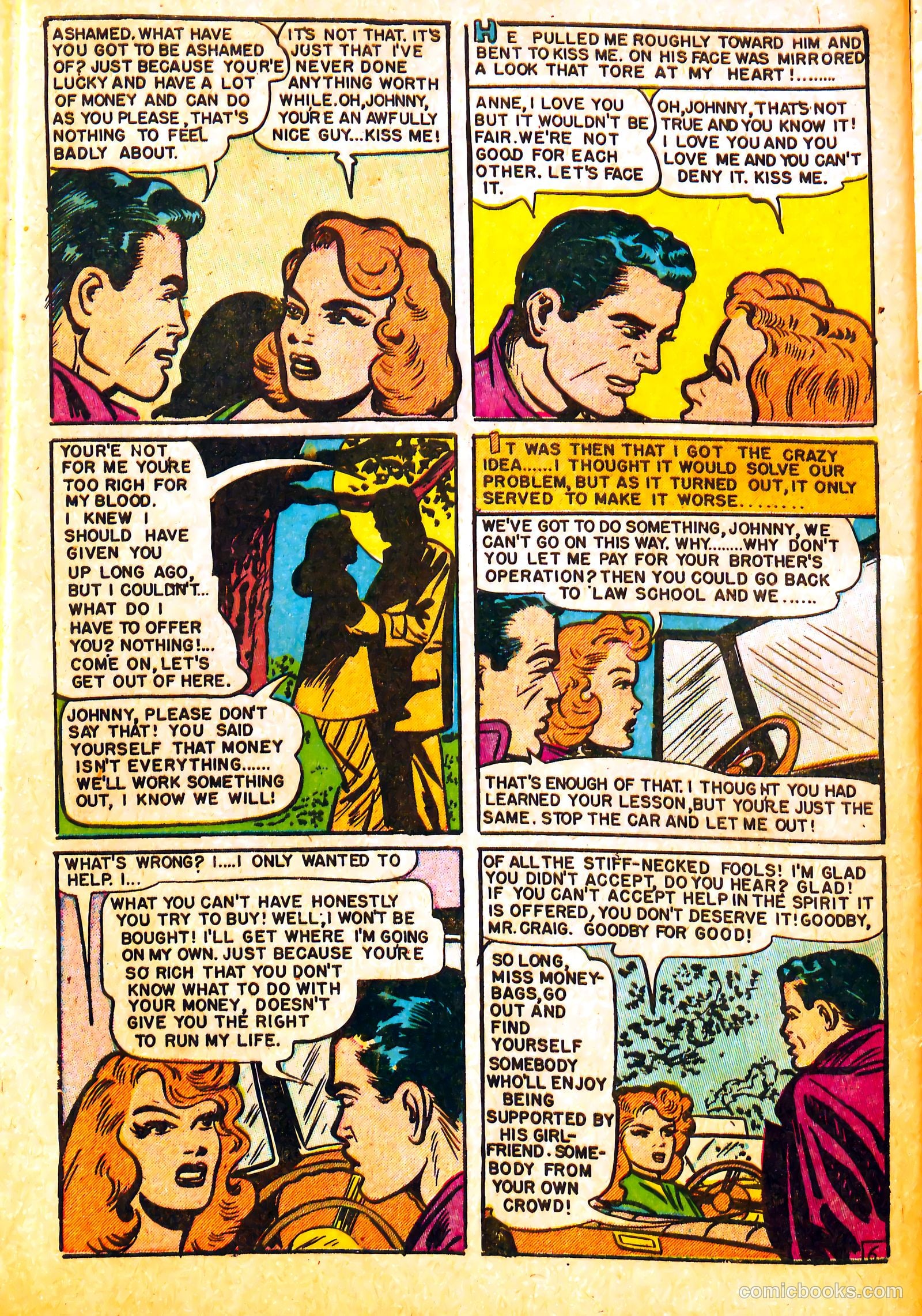 Youthful Love #1 (1950) — page 8 of 36