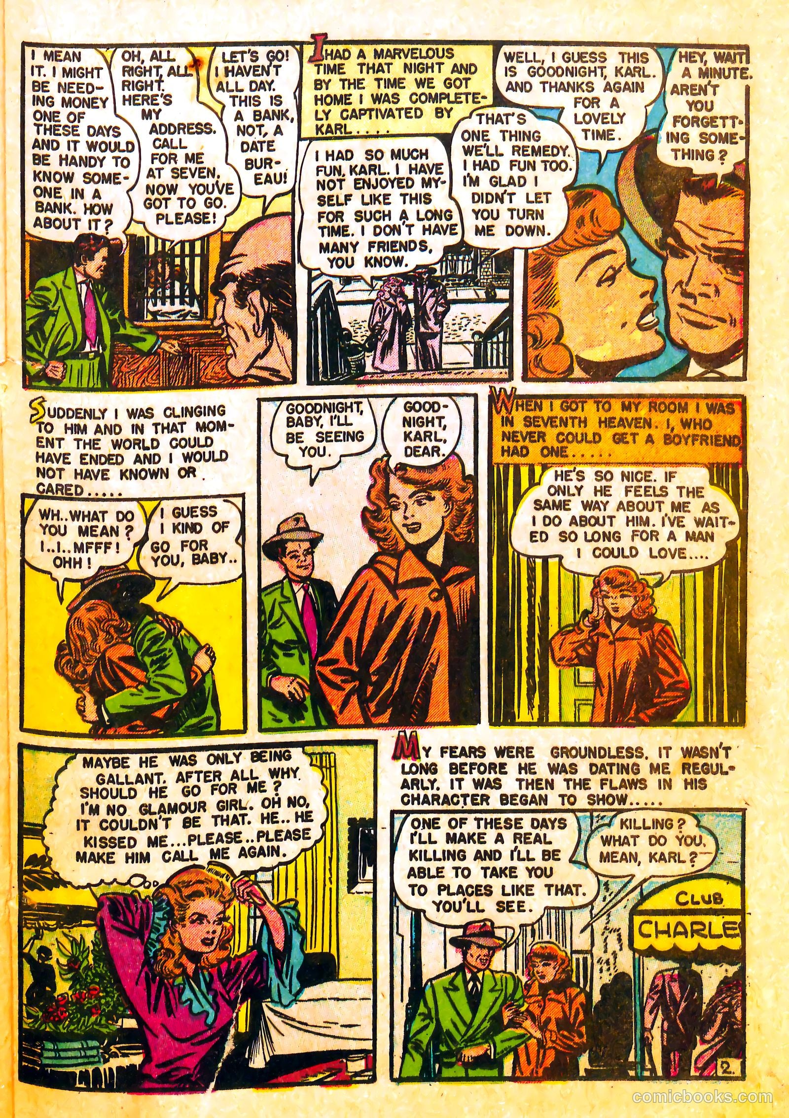 Youthful Love #1 (1950) — page 21 of 36