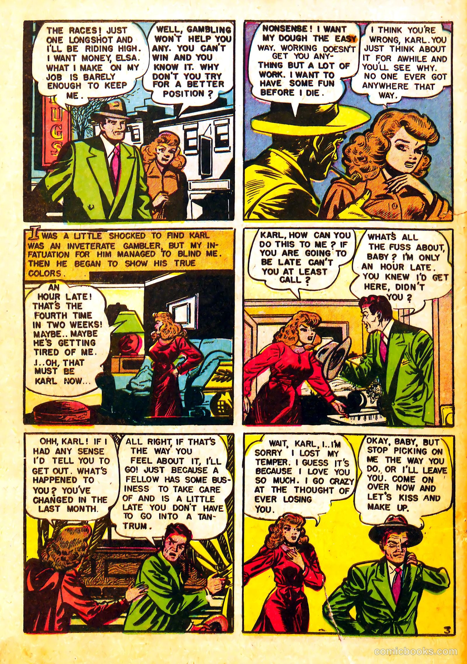 Youthful Love #1 (1950) — page 22 of 36