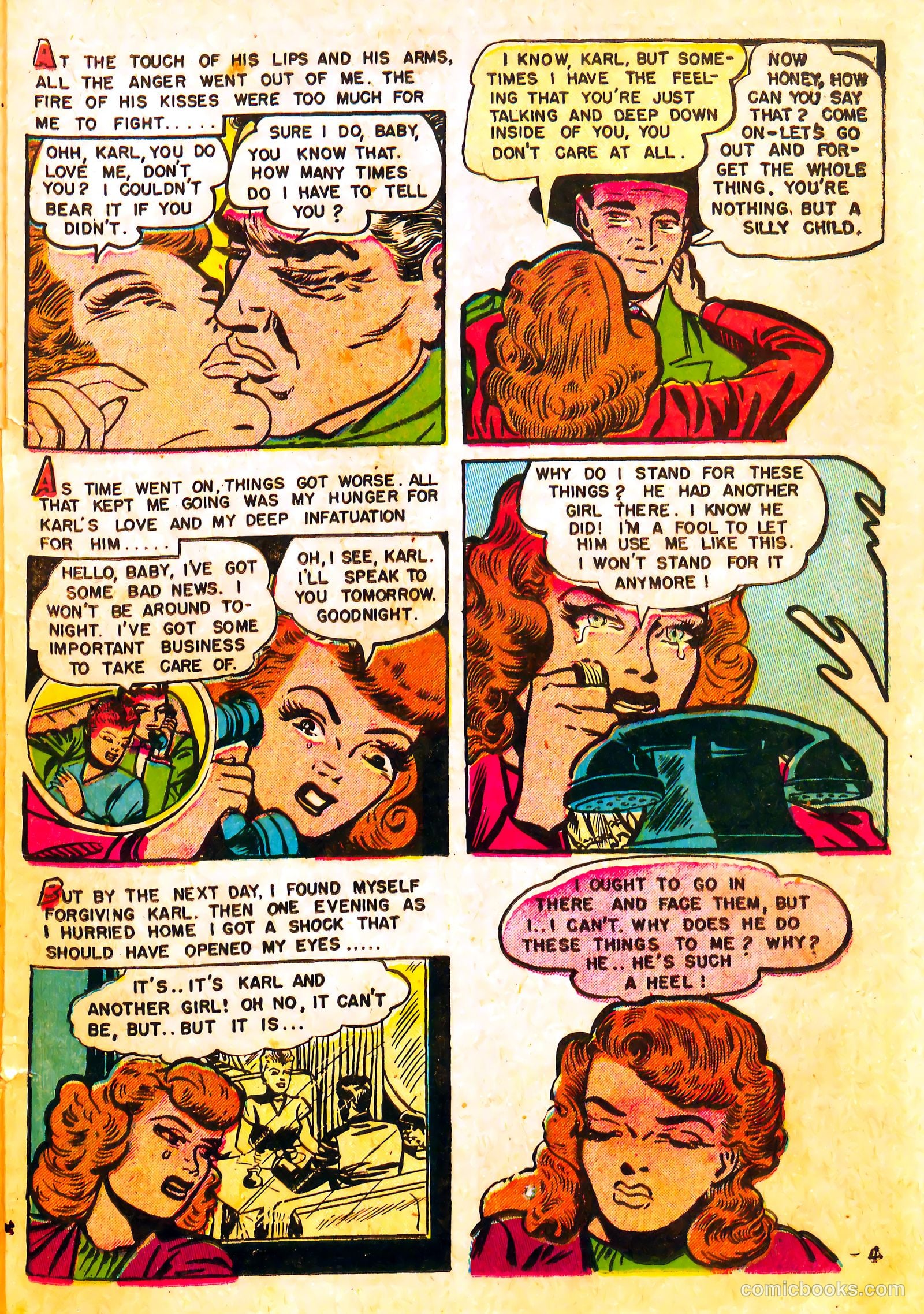 Youthful Love #1 (1950) — page 23 of 36