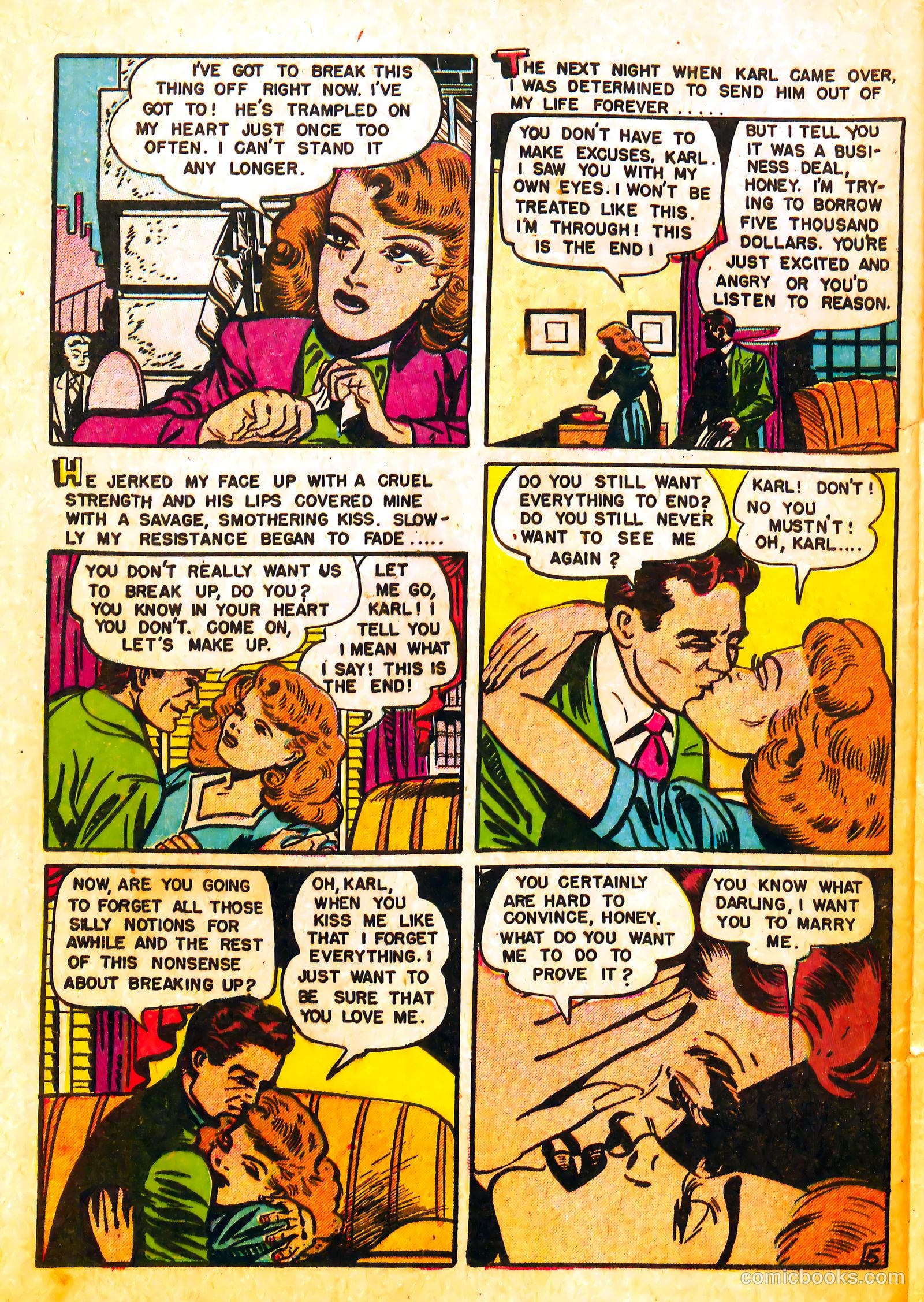Youthful Love #1 (1950) — page 24 of 36