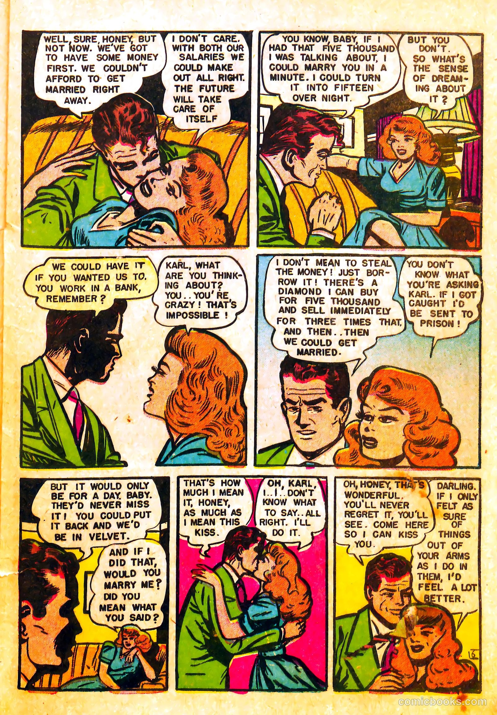 Youthful Love #1 (1950) — page 25 of 36