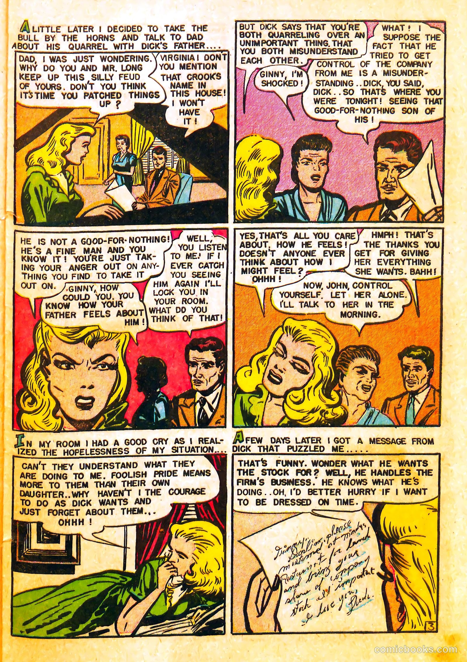 Youthful Love #1 (1950) — page 29 of 36
