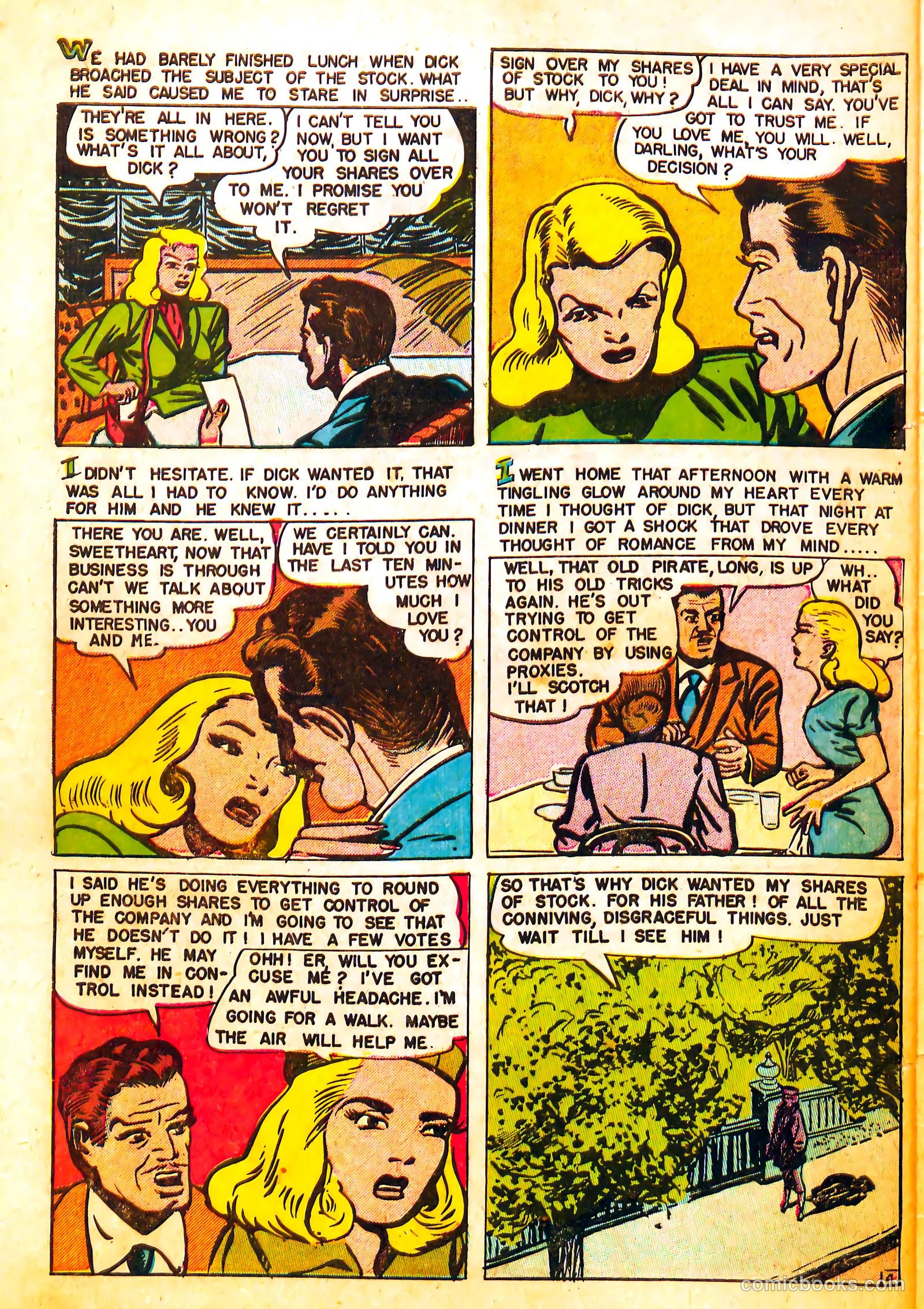 Youthful Love #1 (1950) — page 30 of 36