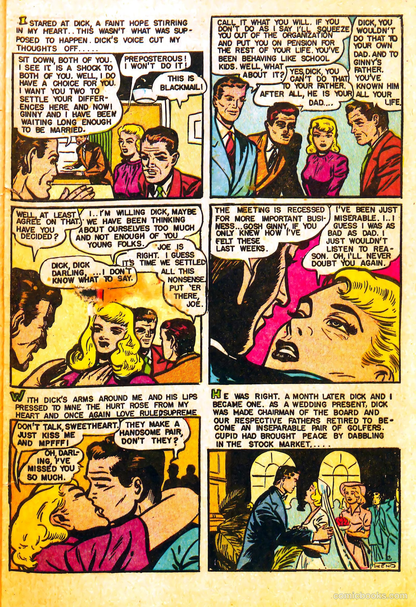 Youthful Love #1 (1950) — page 33 of 36