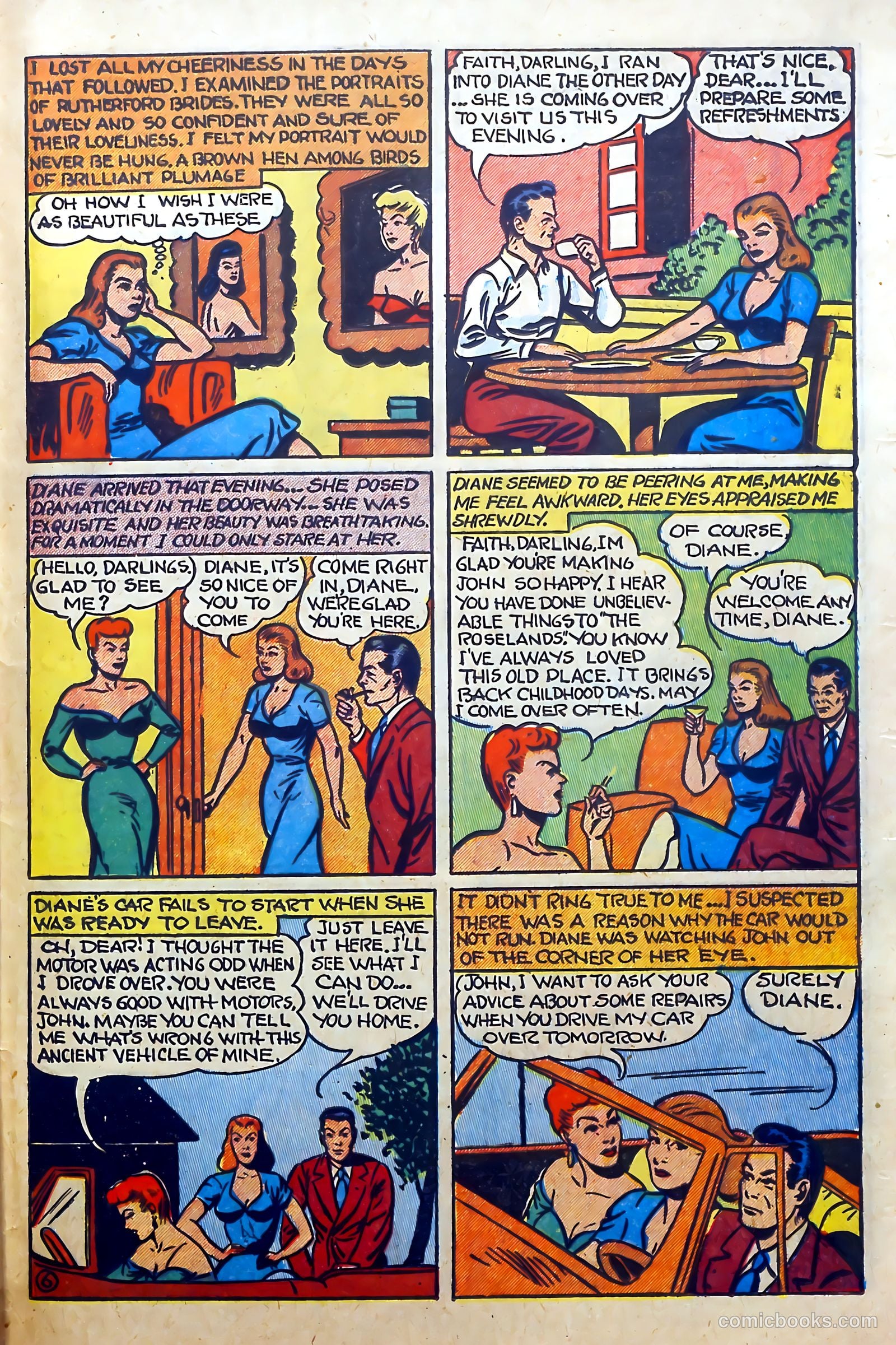 Youthful Love Romances #1 (1949) — page 25 of 36