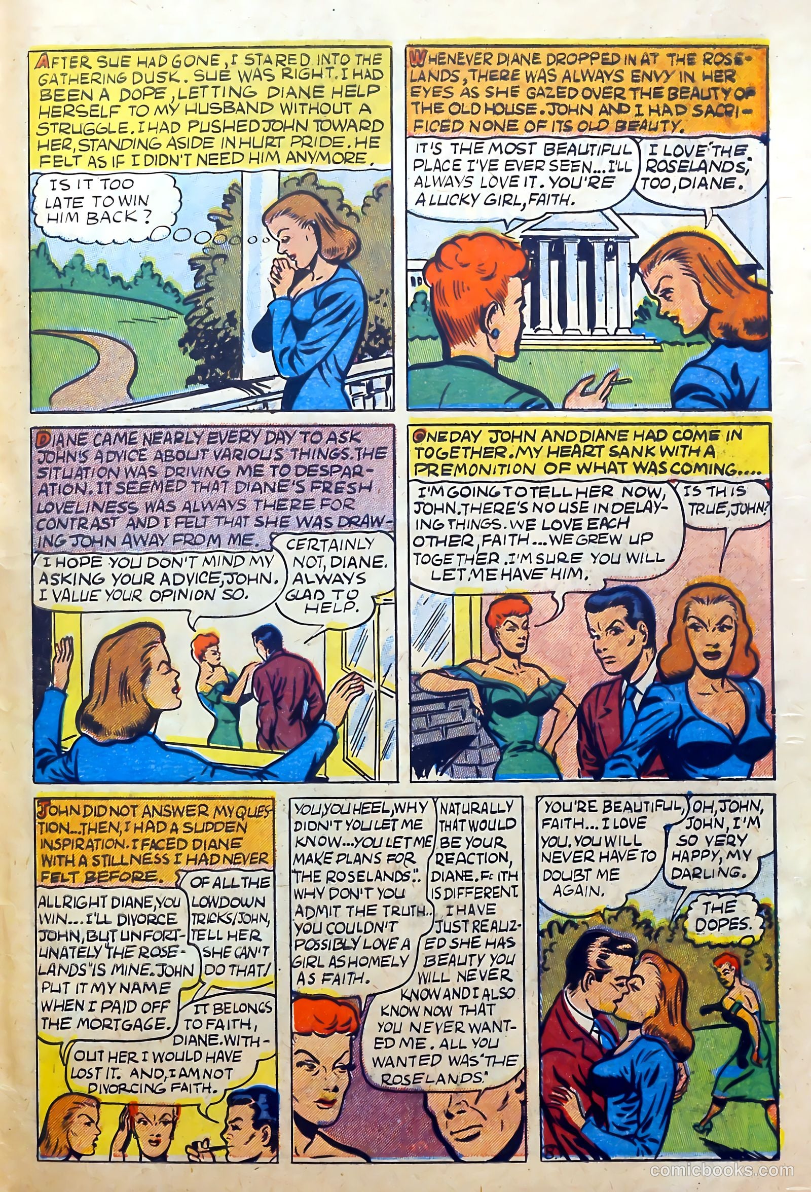 Youthful Love Romances #1 (1949) — page 27 of 36