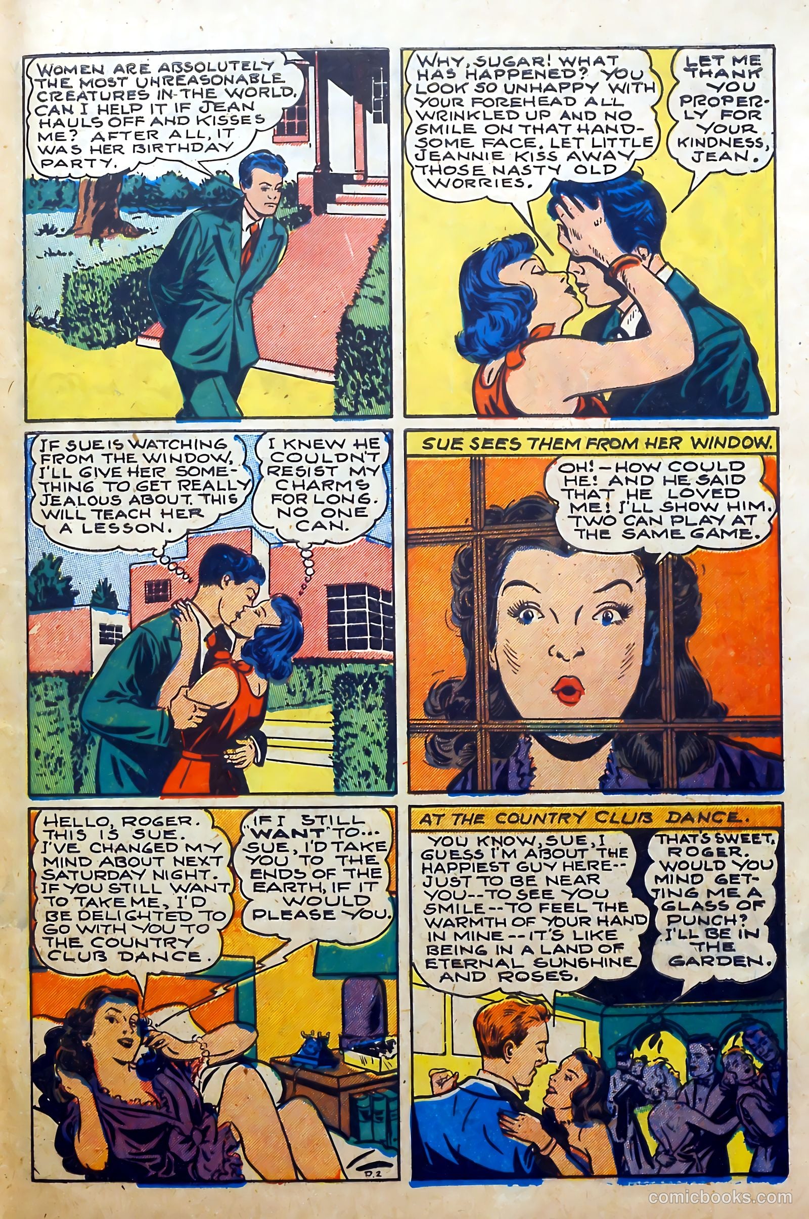 Youthful Love Romances #1 (1949) — page 29 of 36