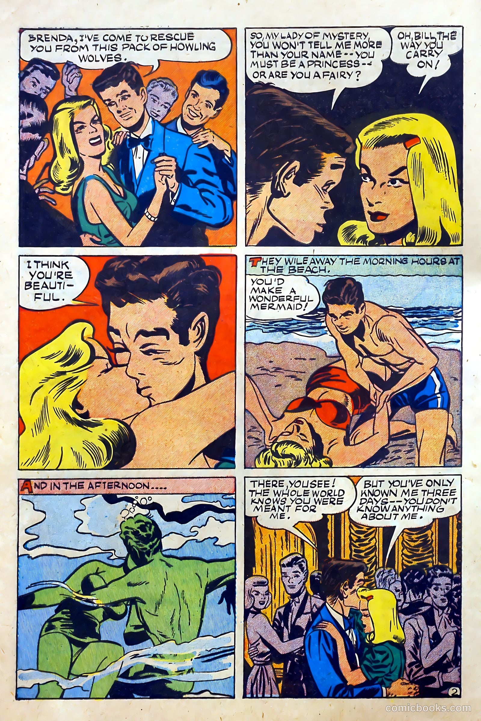 Youthful Love Romances #1 (1949) — page 4 of 36