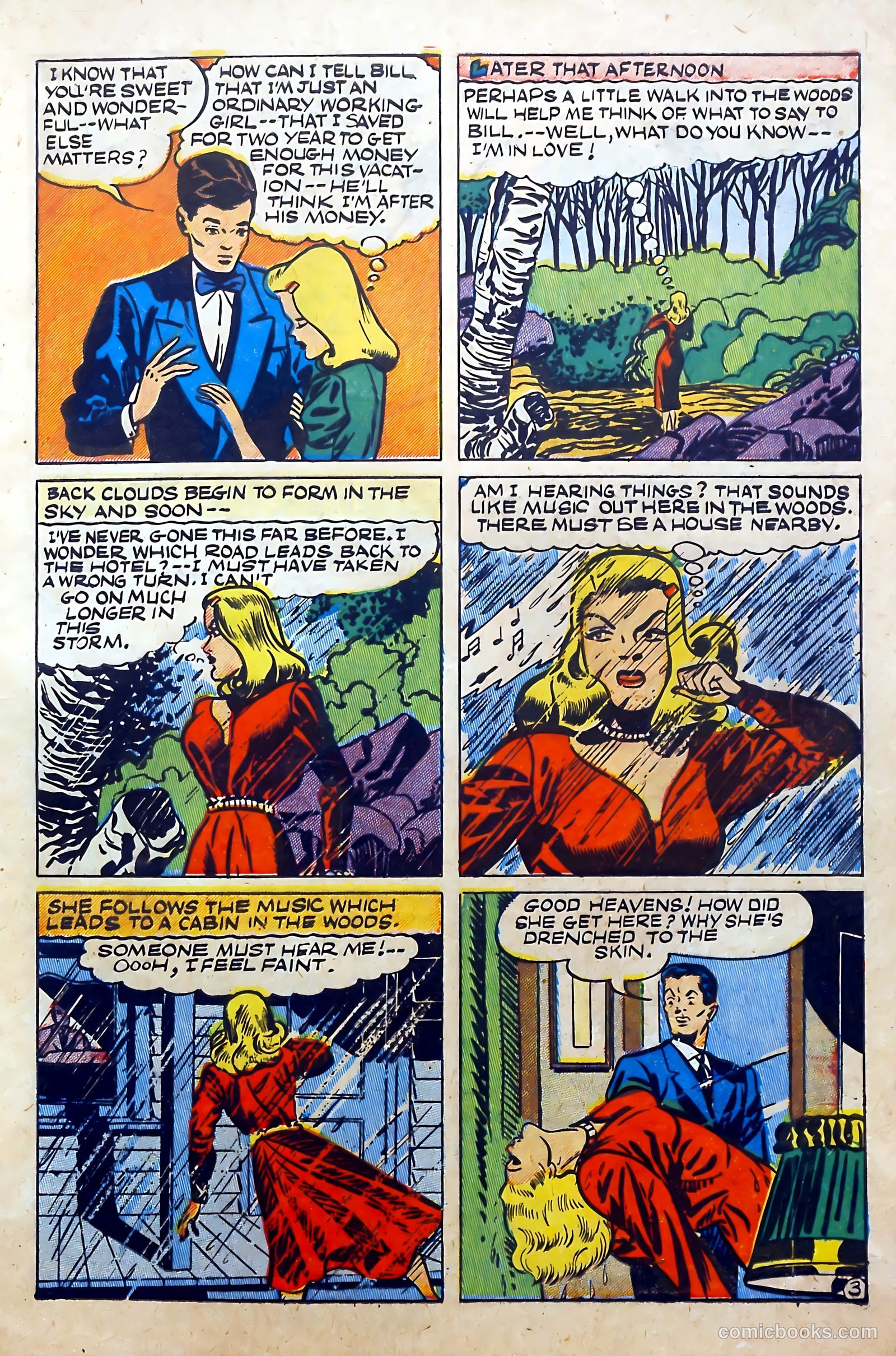 Youthful Love Romances #1 (1949) — page 5 of 36