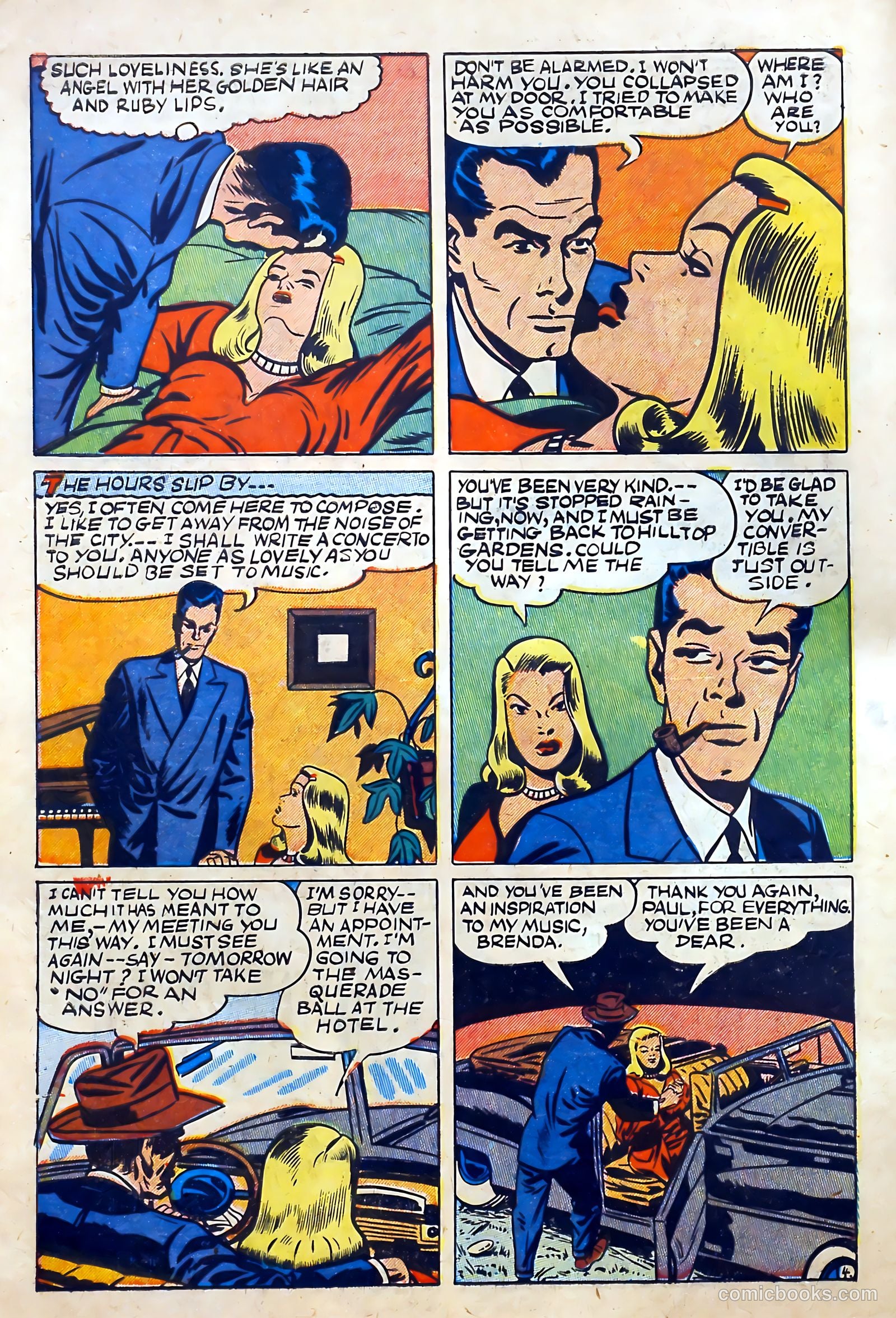 Youthful Love Romances #1 (1949) — page 6 of 36