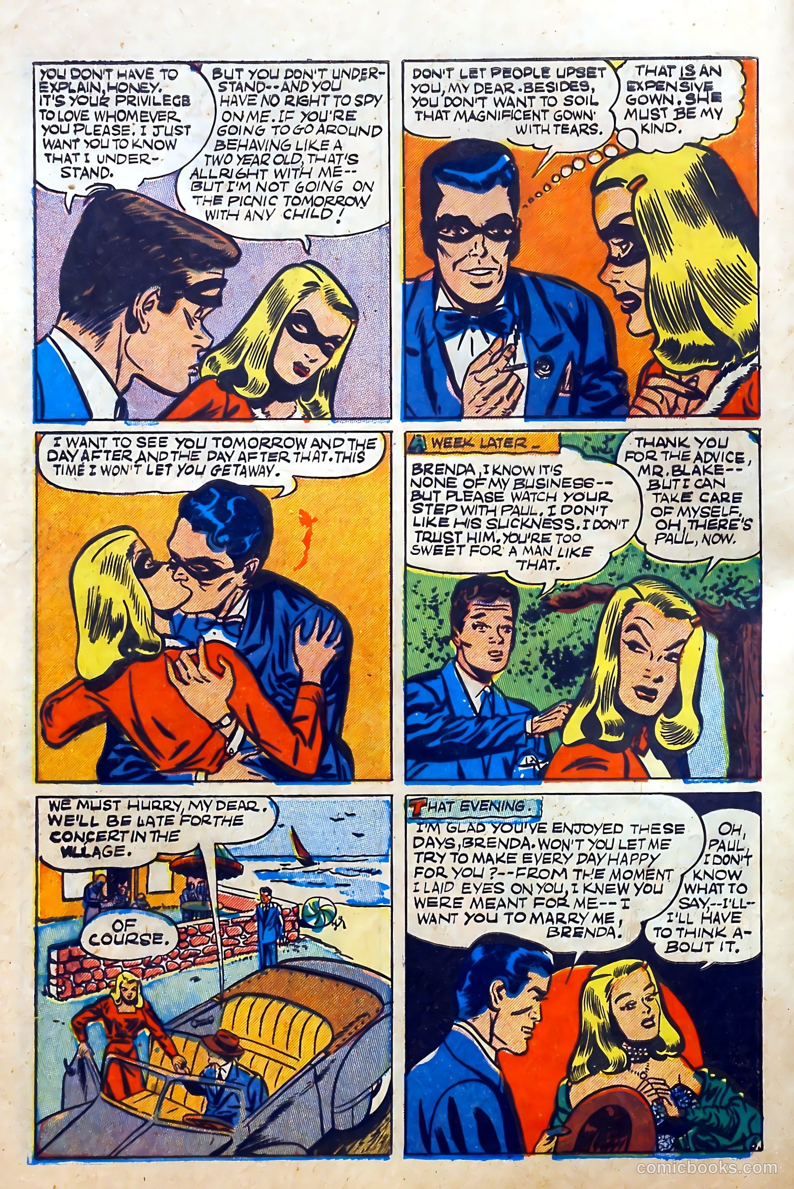 Youthful Love Romances #1 (1949) — page 8 of 36