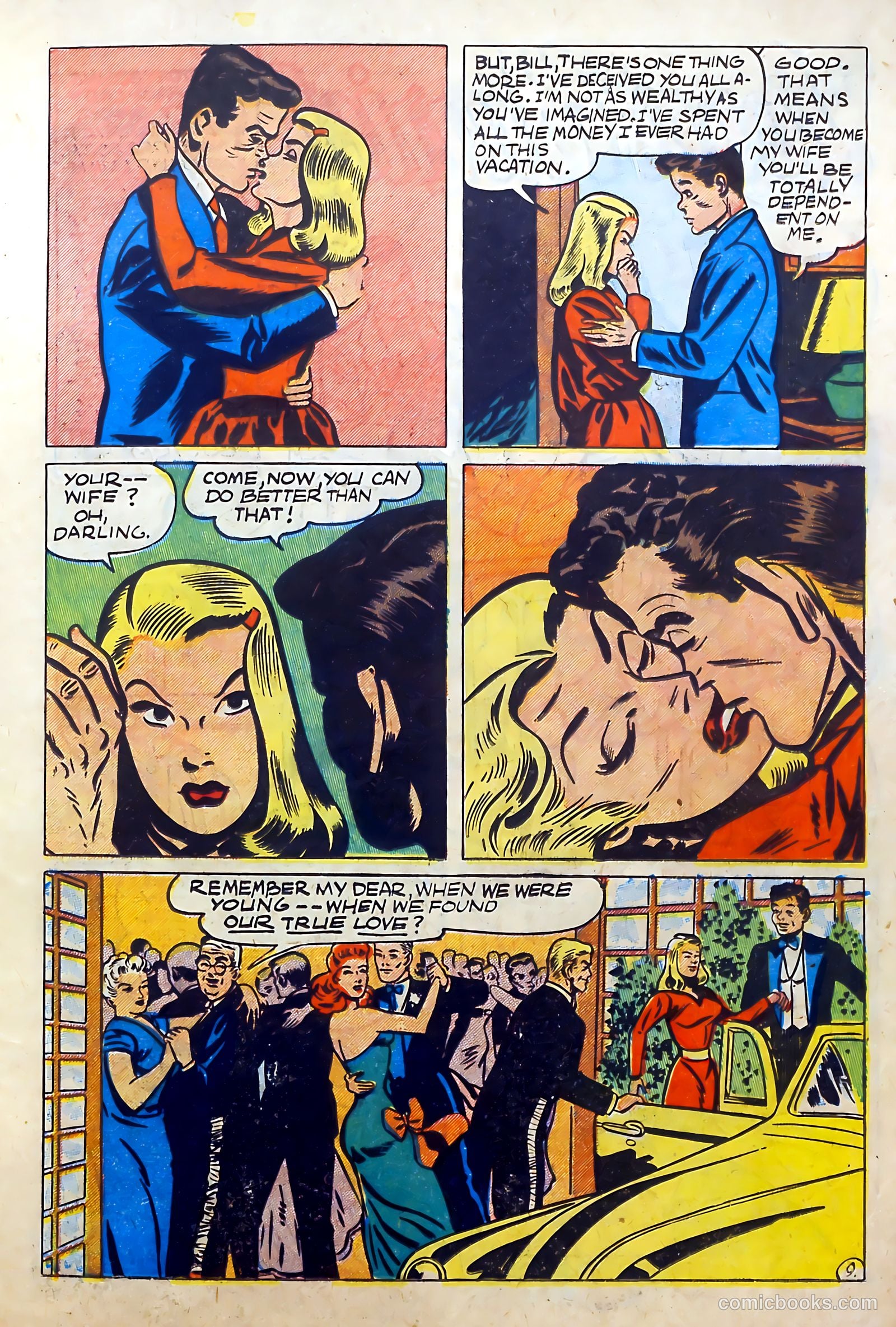 Youthful Love Romances #1 (1949) — page 11 of 36