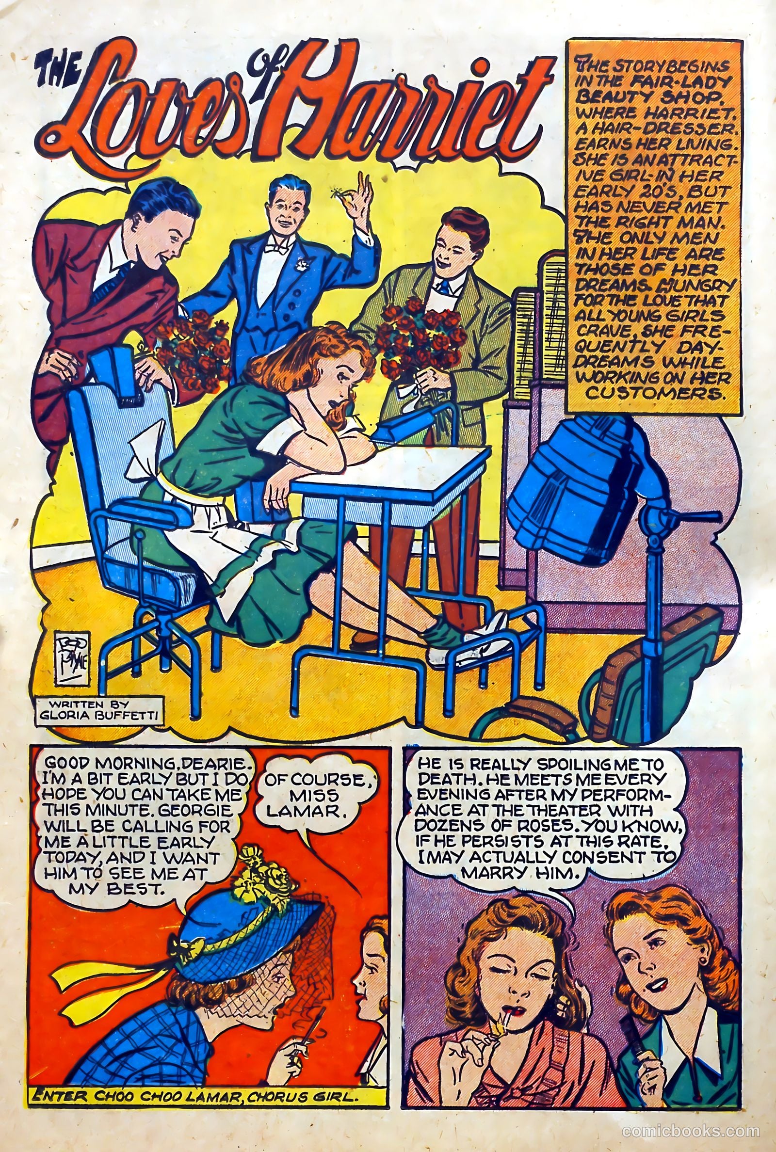 Youthful Love Romances #1 (1949) — page 12 of 36