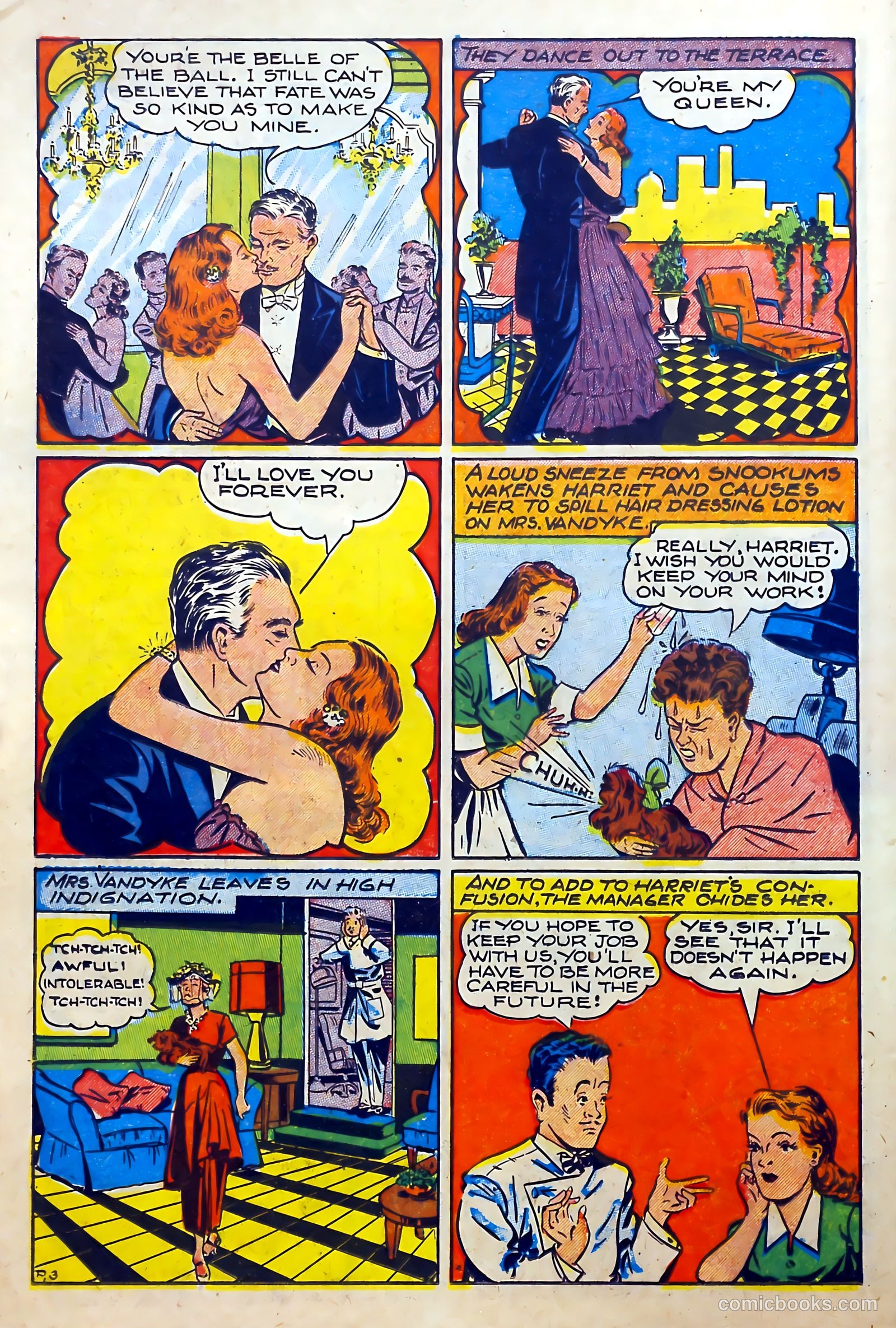 Youthful Love Romances #1 (1949) — page 14 of 36