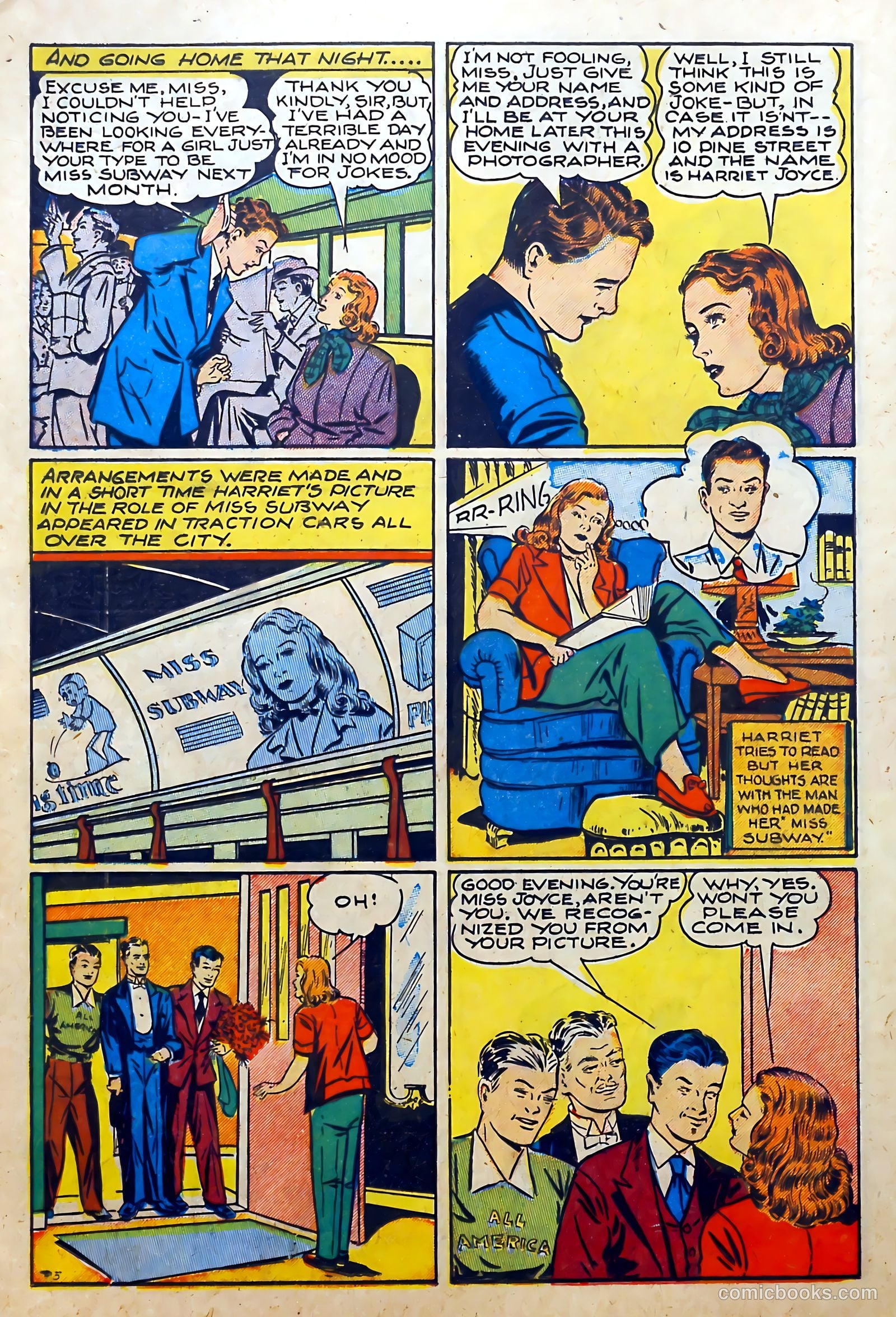 Youthful Love Romances #1 (1949) — page 16 of 36