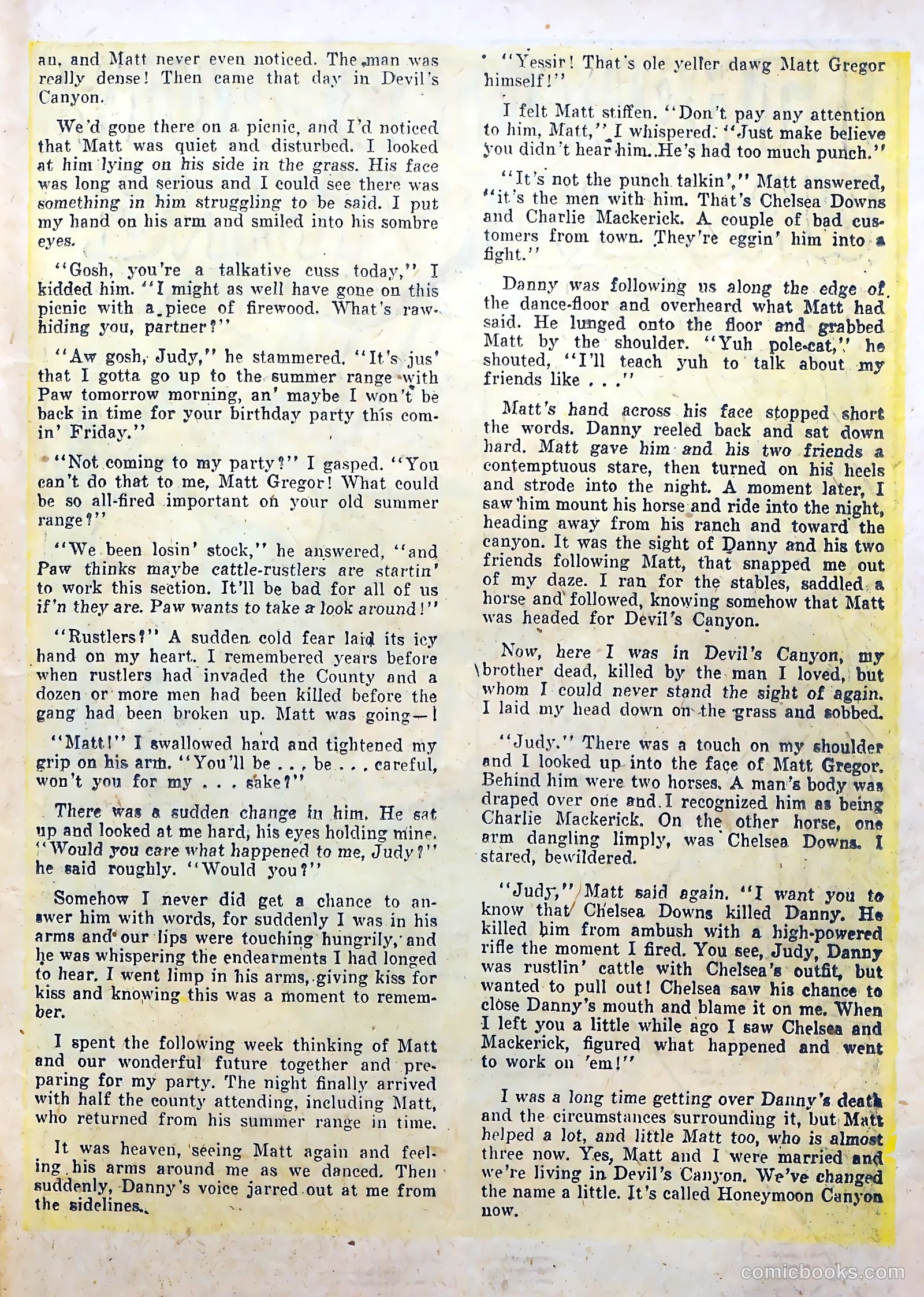 Youthful Love Romances #1 (1949) — page 19 of 36