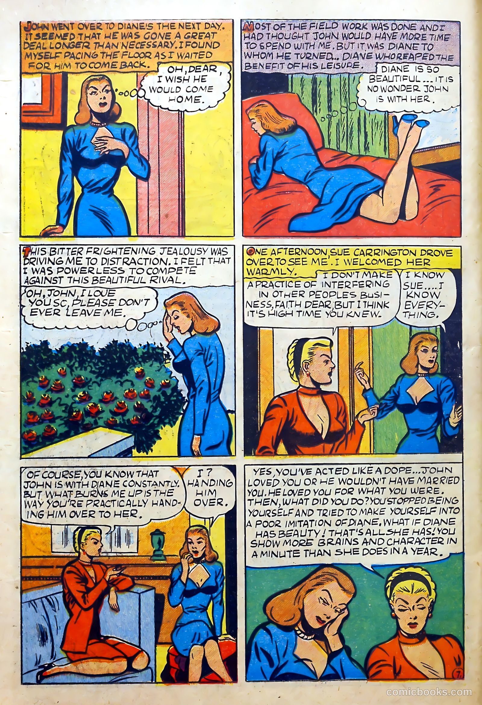 Youthful Love Romances #1 (1949) — page 26 of 36