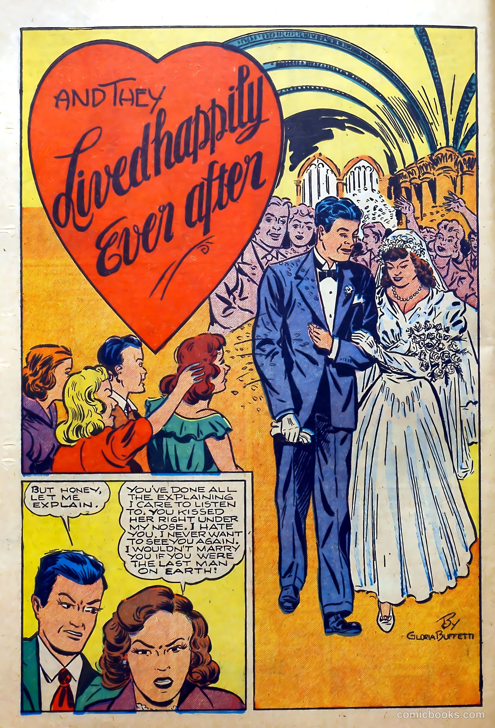 Youthful Love Romances #1 (1949) — page 28 of 36
