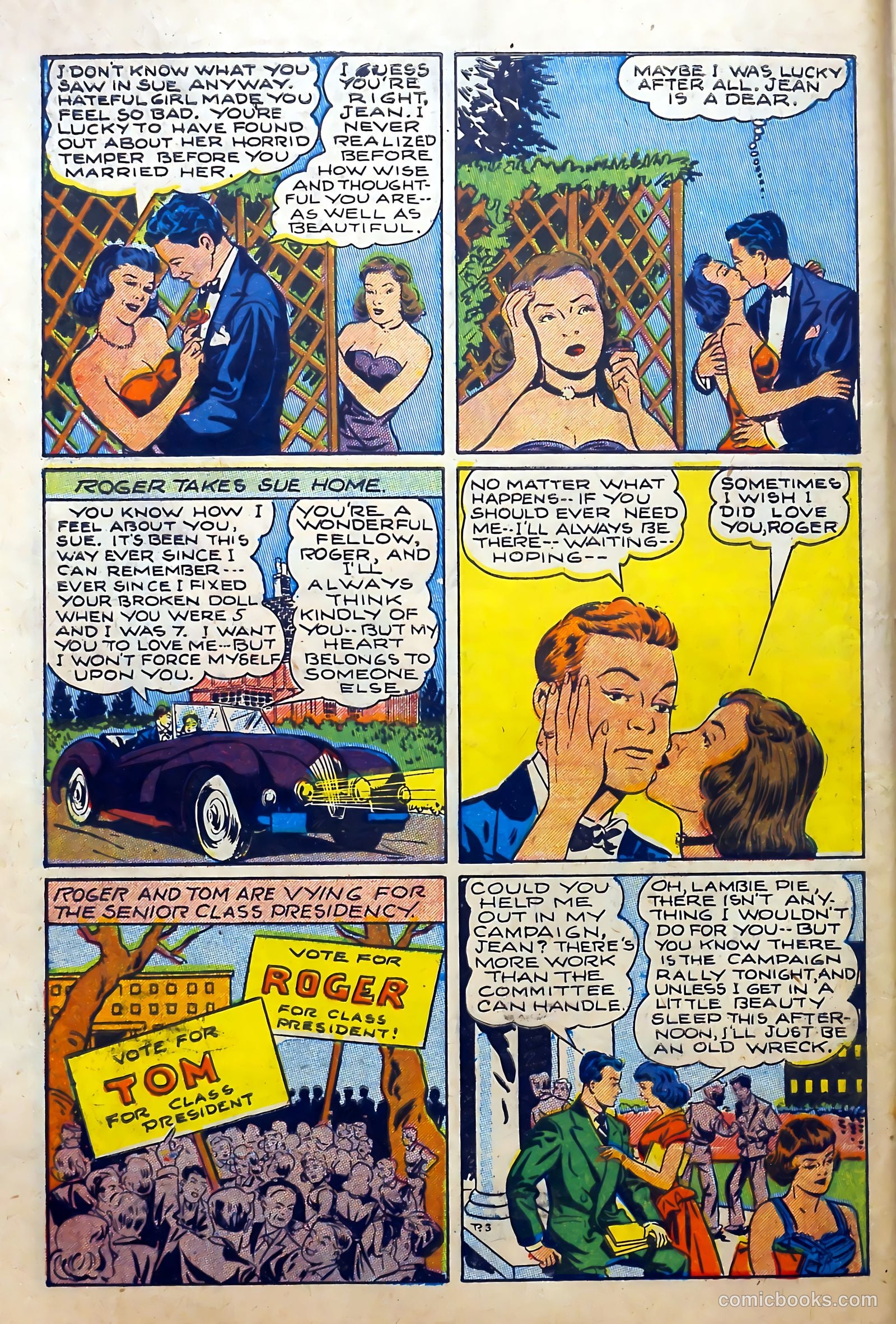 Youthful Love Romances #1 (1949) — page 30 of 36